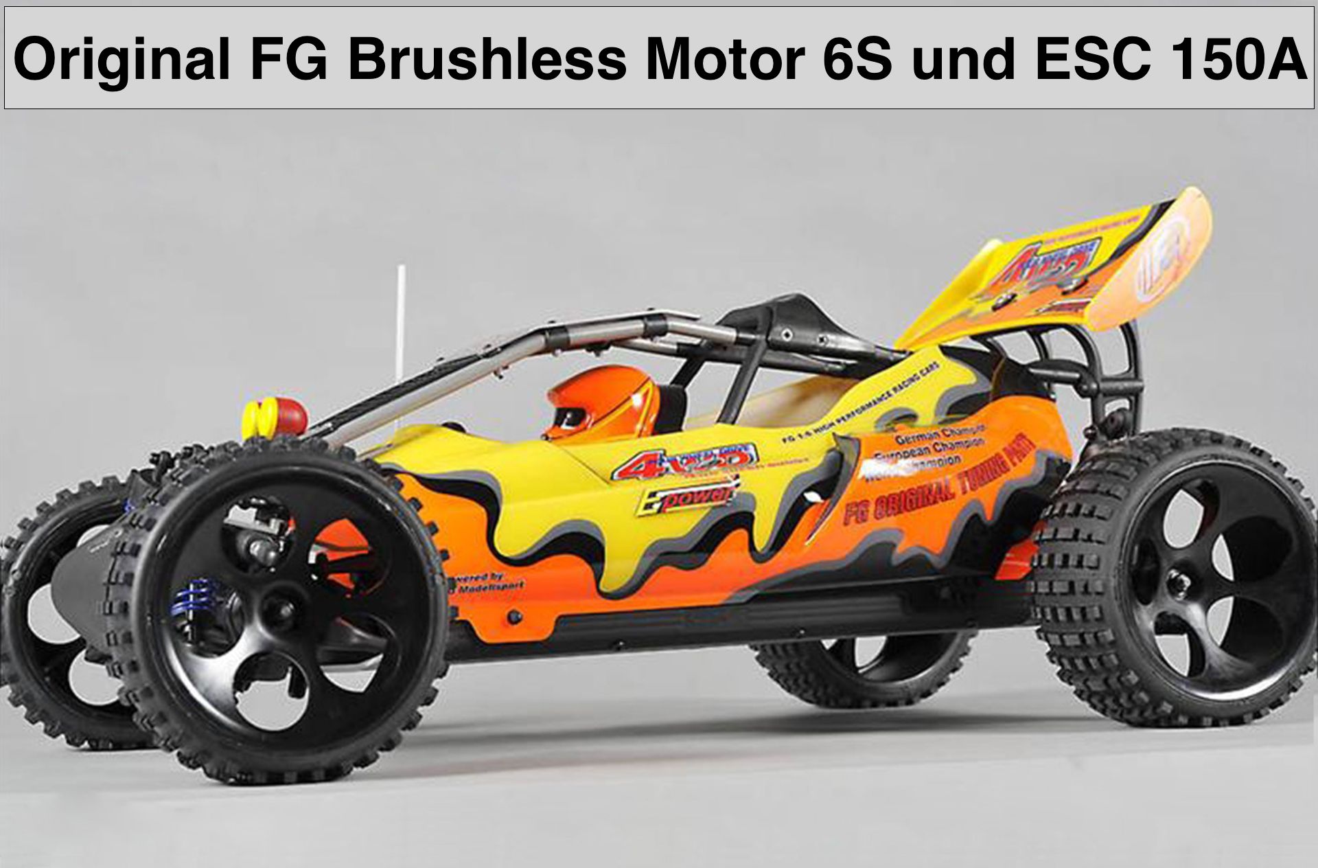 FG 4WD Elektro Off-Road Buggy WB535, ESC 150A und Brushless Motor 6S