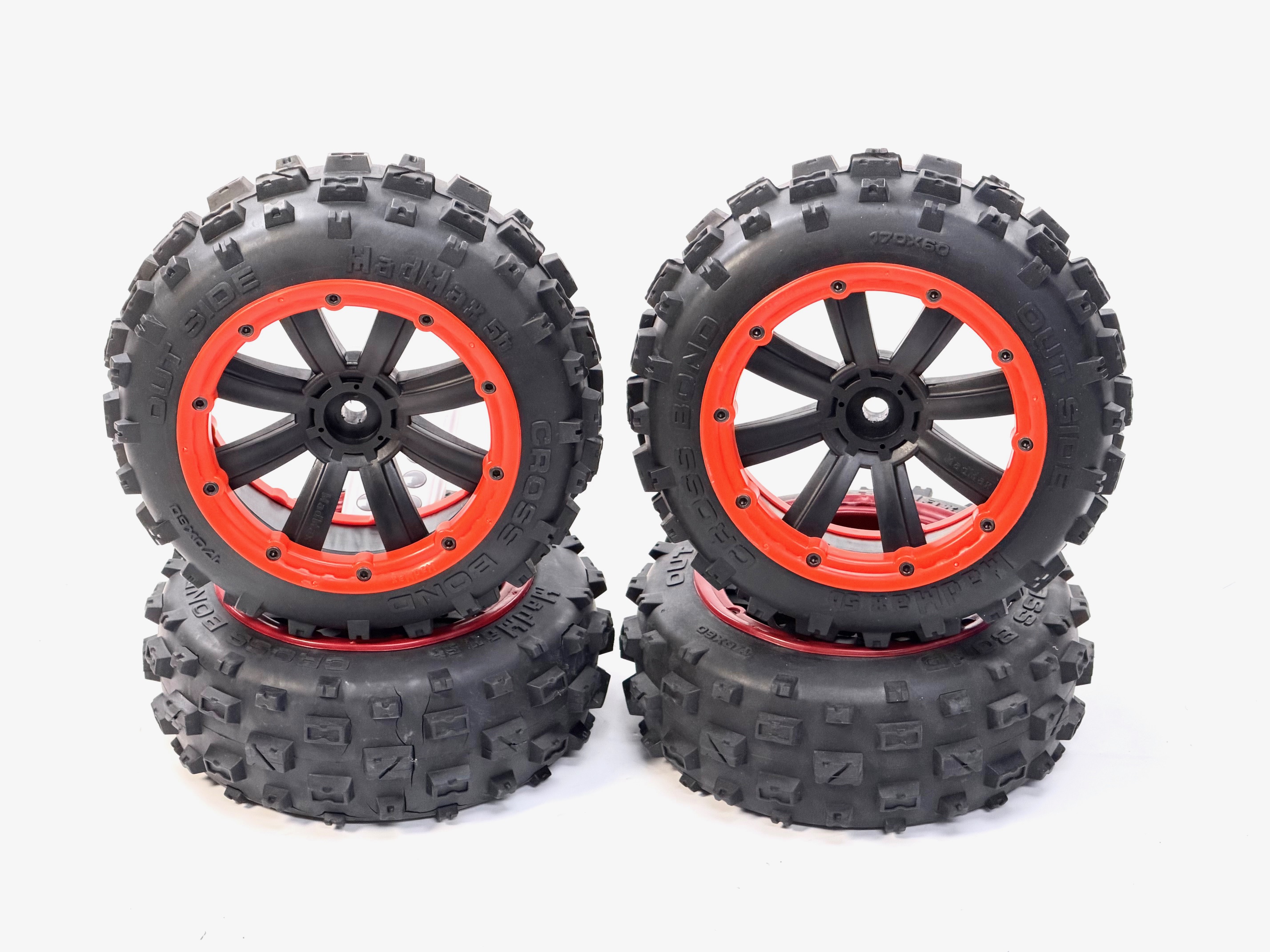 y1412/02 MadMax CROSS BOND + Felge 60 mm, 18 mm 4-Kant, 2 Paar Angebot