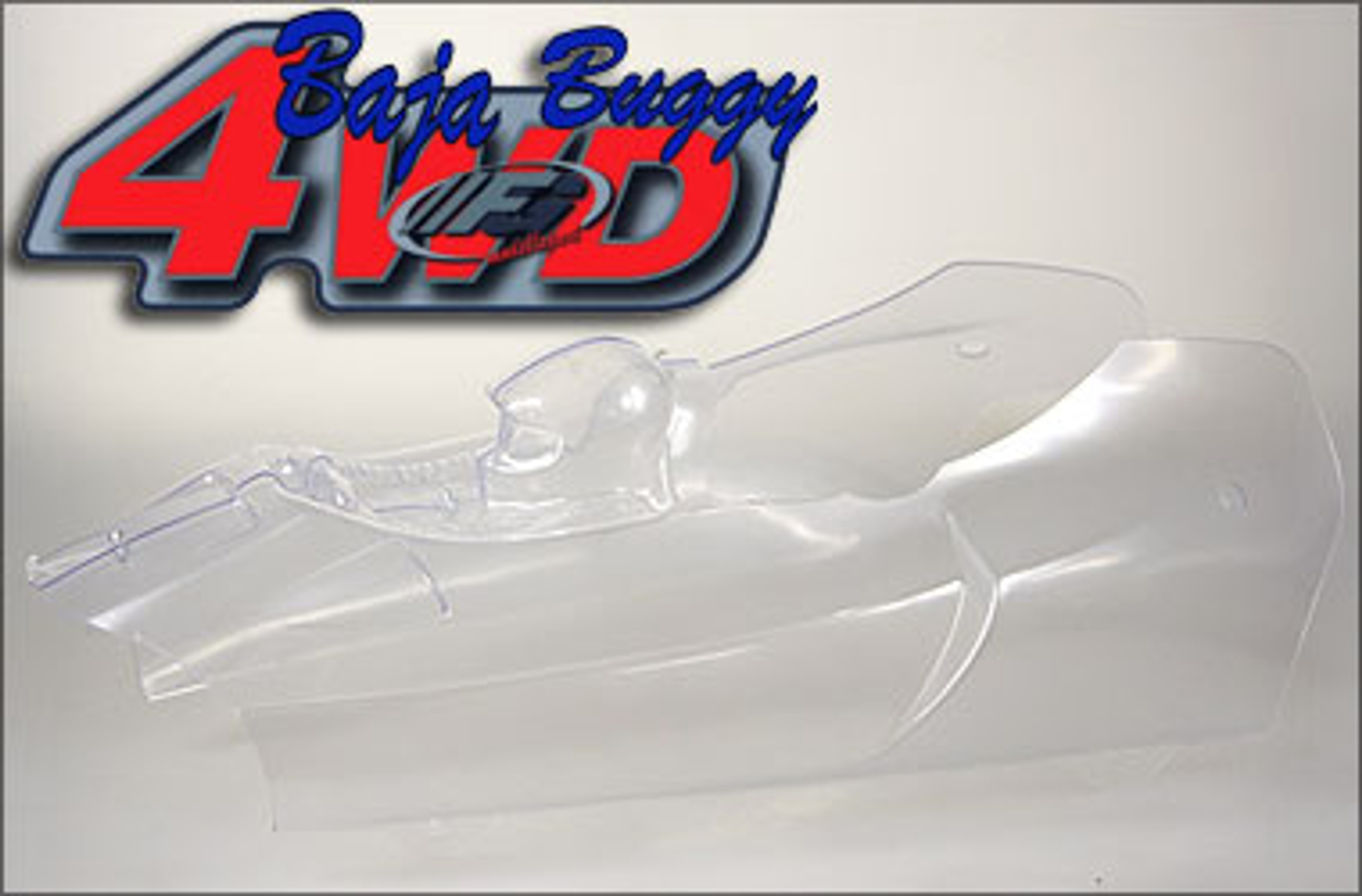 68150/01 FG Body shell Off-Road Buggy 4WD, clear - 1 pcs.