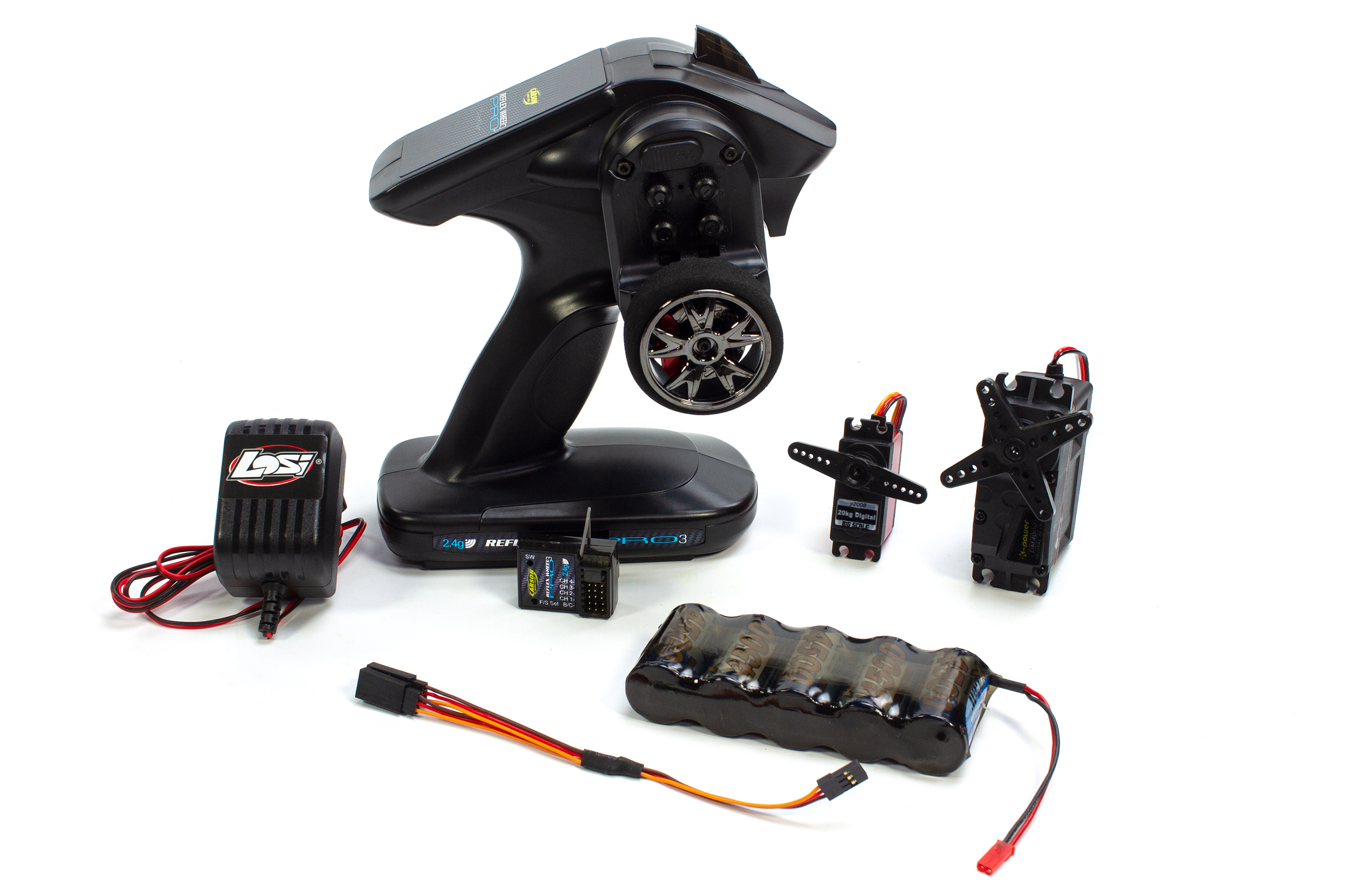 y0688 HT RTR set with 2,4 GHz radio control for all FG and Carson 1/6 models