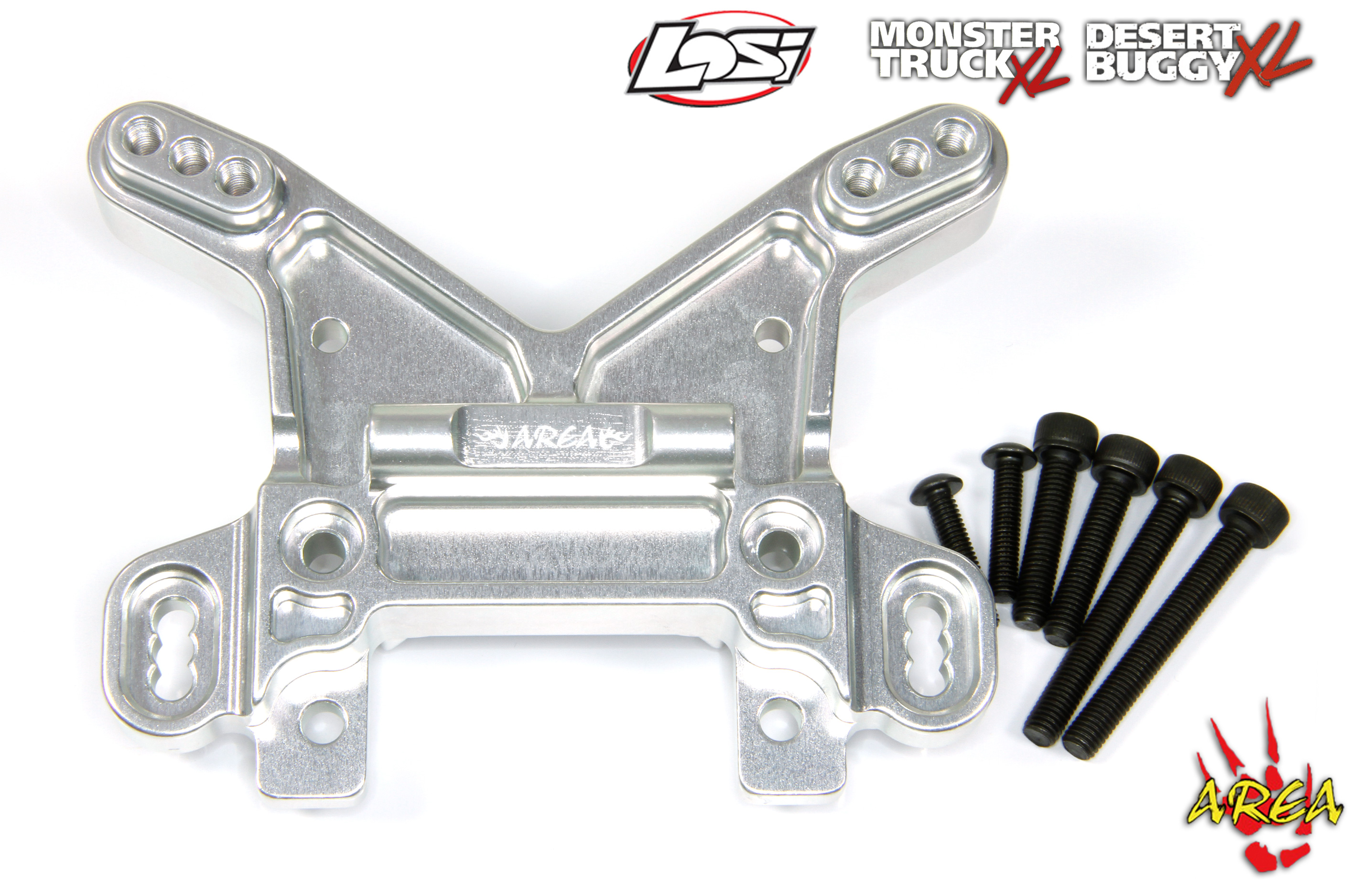 AREA-XL 009 Frontstoßdämpferbrücke zum Losi Desert XL+MTXL AREA-XL 009 Frontstoßdämpferbrücke zum Losi Desert XL+MTXL