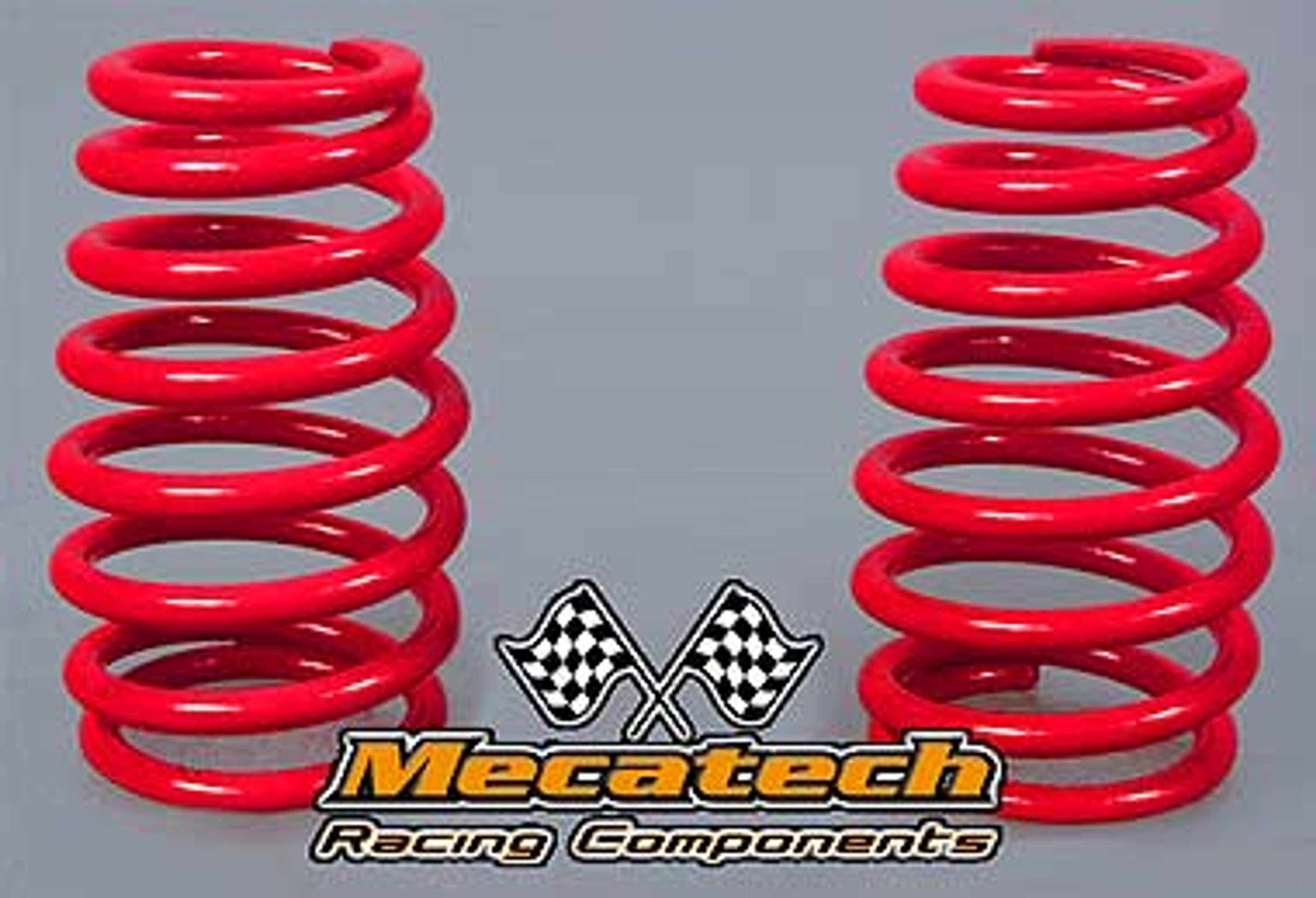 2009-03 Cask shaped springs for Mecatech Klick-Shocks and Big Bore, red 2,7 mm 2009-03 Cask shaped springs for Mecatech Klick-Shocks and Big Bore, red 2,7 mm