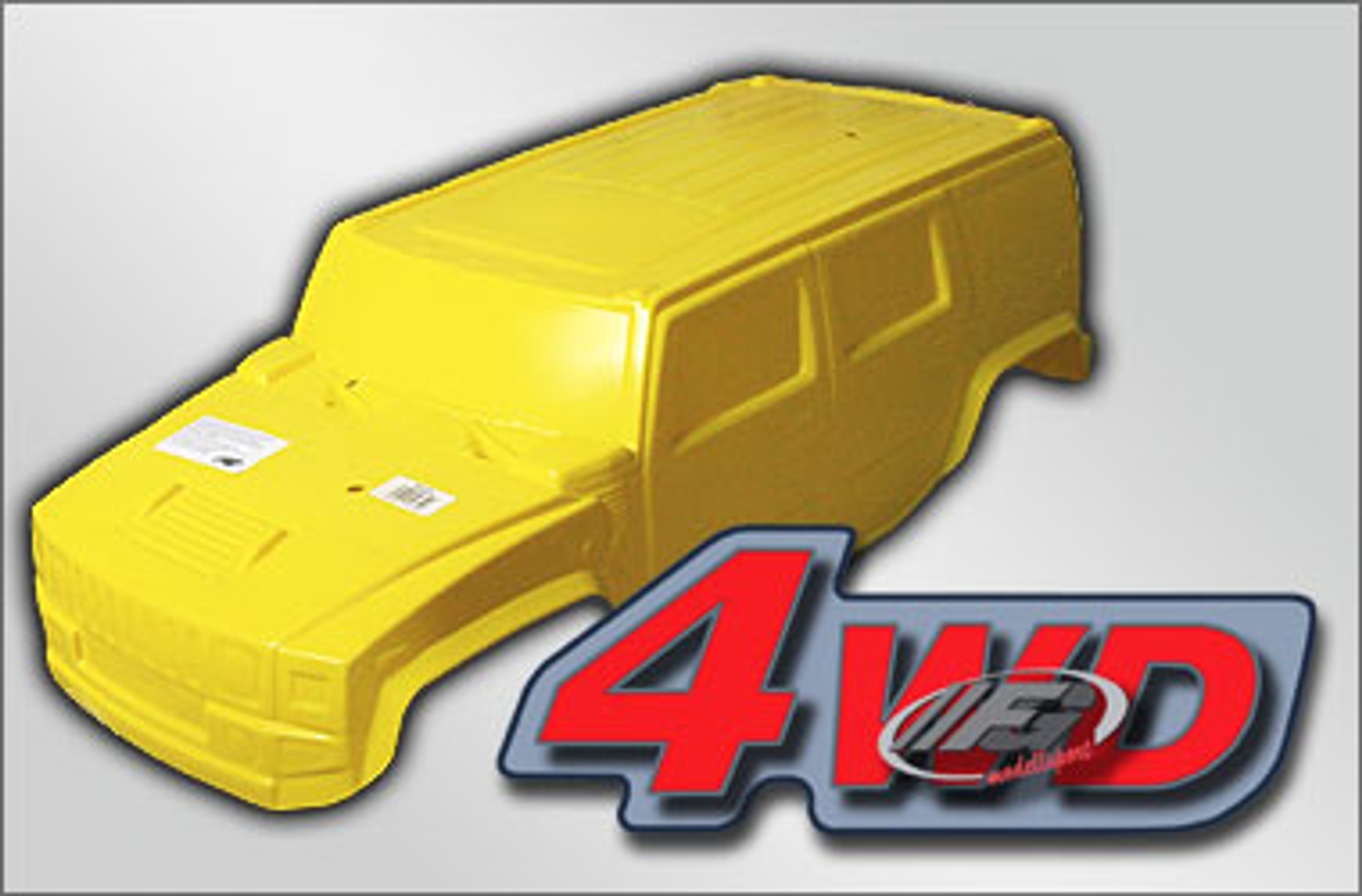 36110 FG Karosserie Monster/Stadium-Hummer H2 4WD gelb, 1 St.