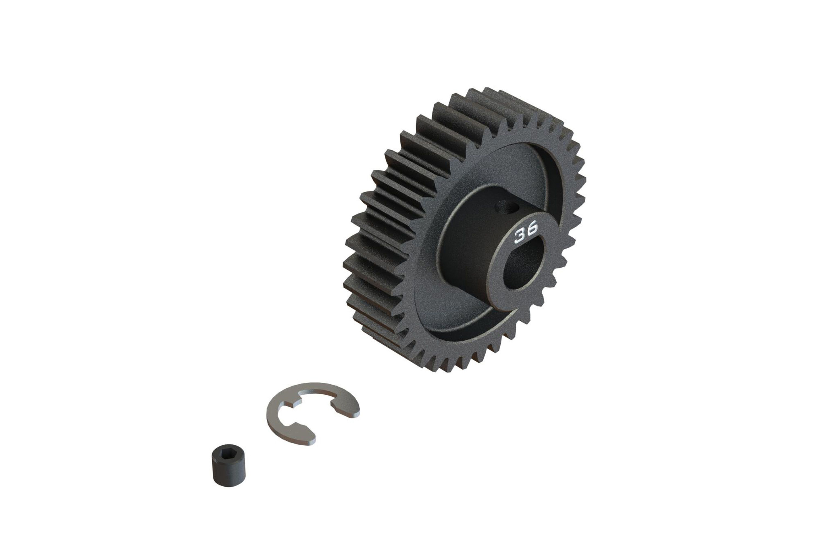 ARA311124 ARRMA Pinion Gear, 36T Mod1, Safe-D8 ARA311124 ARRMA Pinion Gear, 36T Mod1, Safe-D8