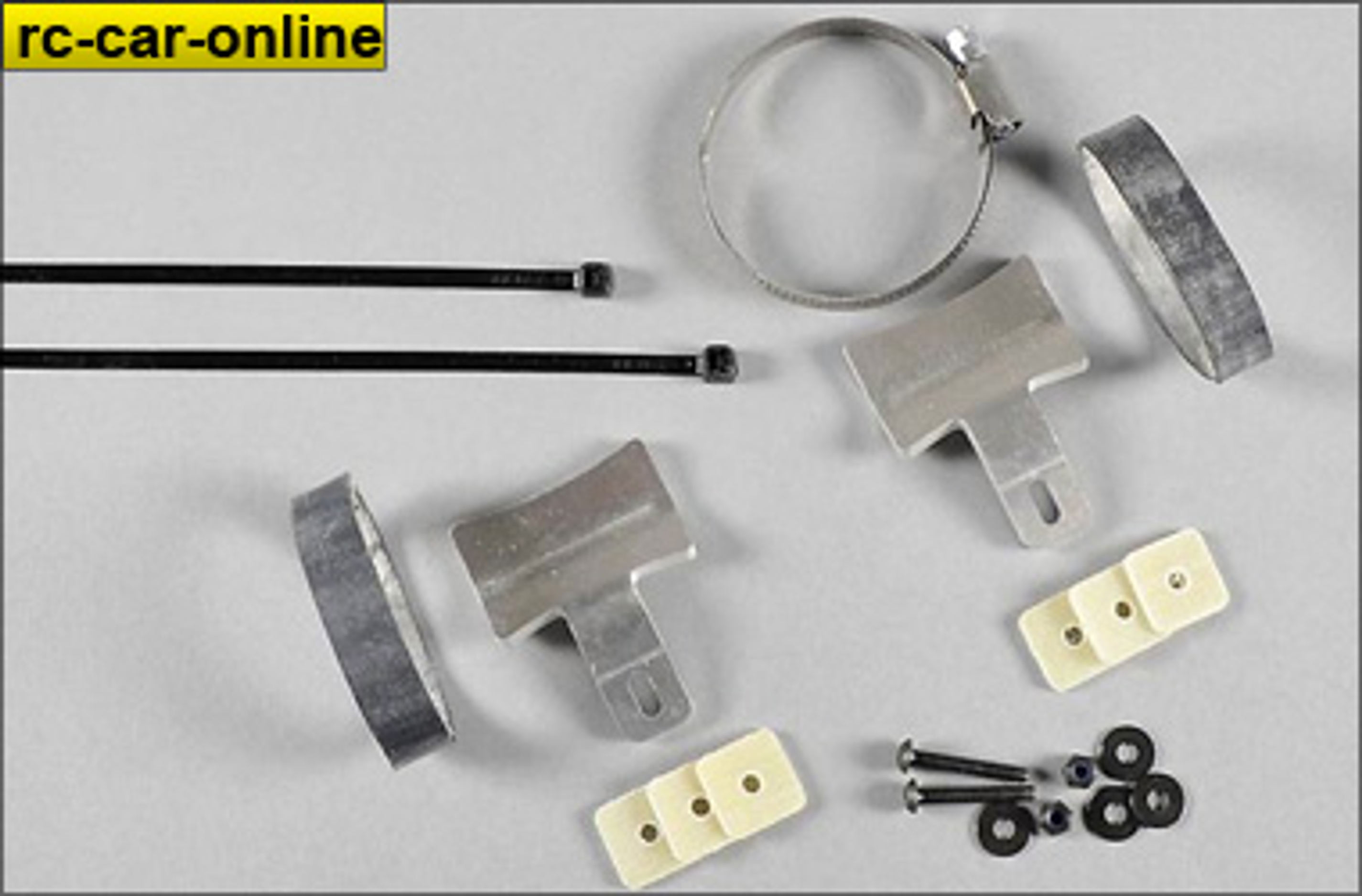 67299/03 FG Aluminum exhaust mount 4WD, set 67299/03 FG Aluminum exhaust mount 4WD, set