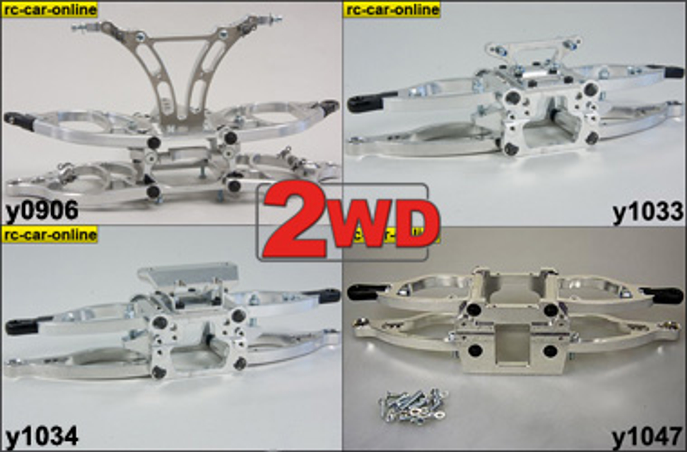 HT Aluminium Vorderachsen für FG, Smartech/Carson & co HT Aluminium Vorderachsen für FG, Smartech/Carson & co