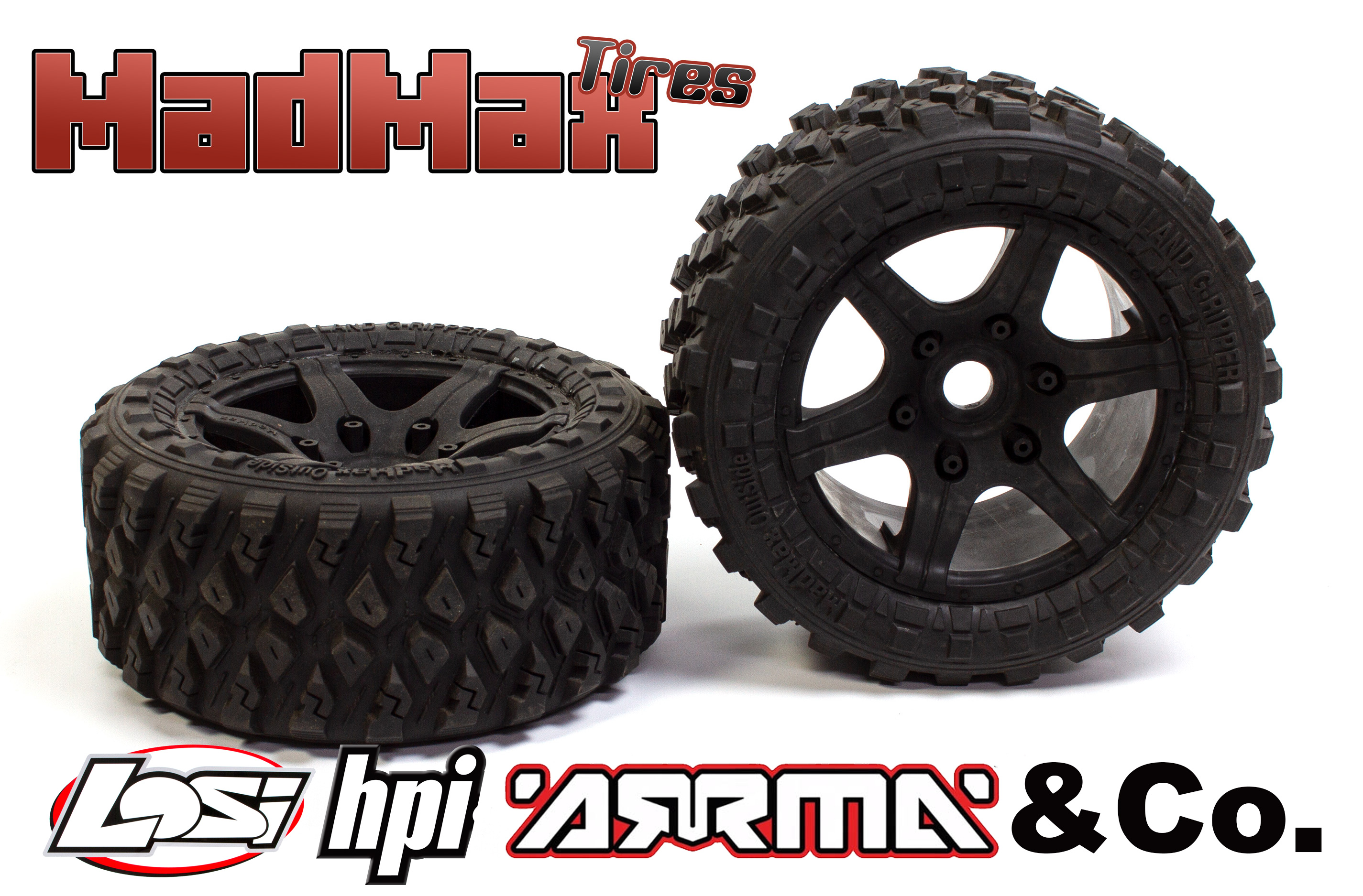 y1614 MadMax Monster LAND G-RIPPER 211x104 for HPI+Losi & Co. (24 mm hex) y1614 MadMax Monster LAND G-RIPPER 211x104 for HPI+Losi & Co. (24 mm hex)