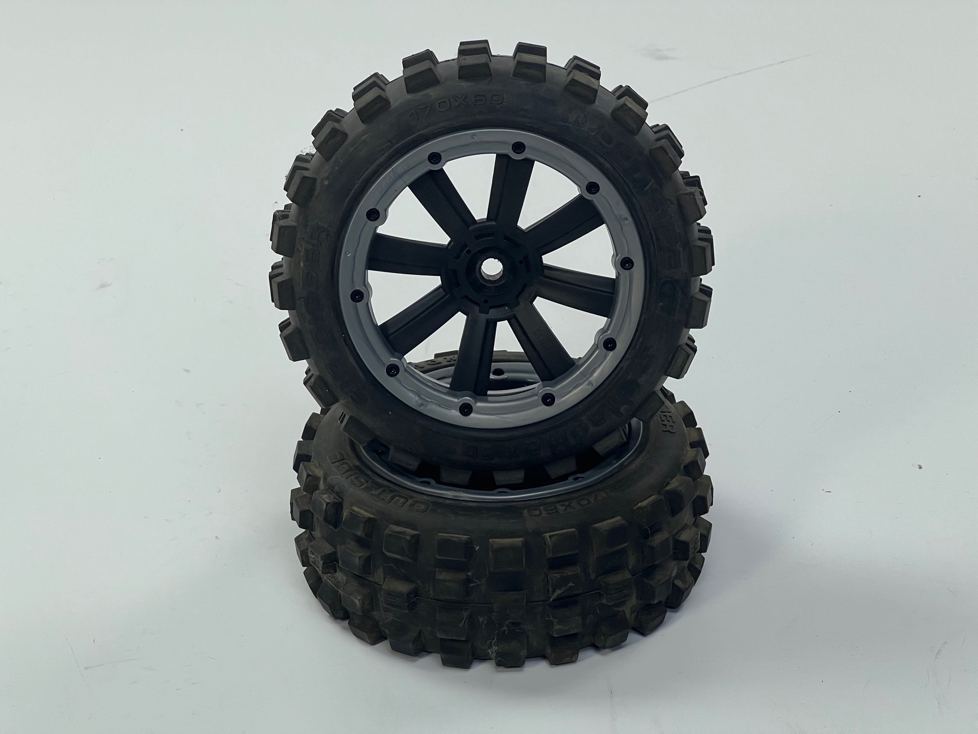 y110 MadMax BIG DIGGER 170x60 Reifen (18 mm Vierkant) 1 Paar, gebraucht