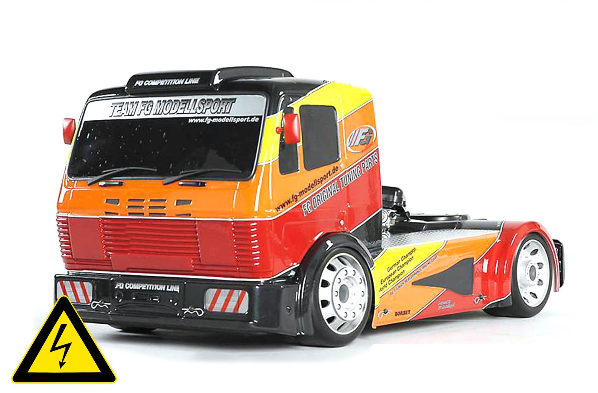 FG Challenge Line 2WD-530E Street Truck inkl. Regler + Brushless Motor