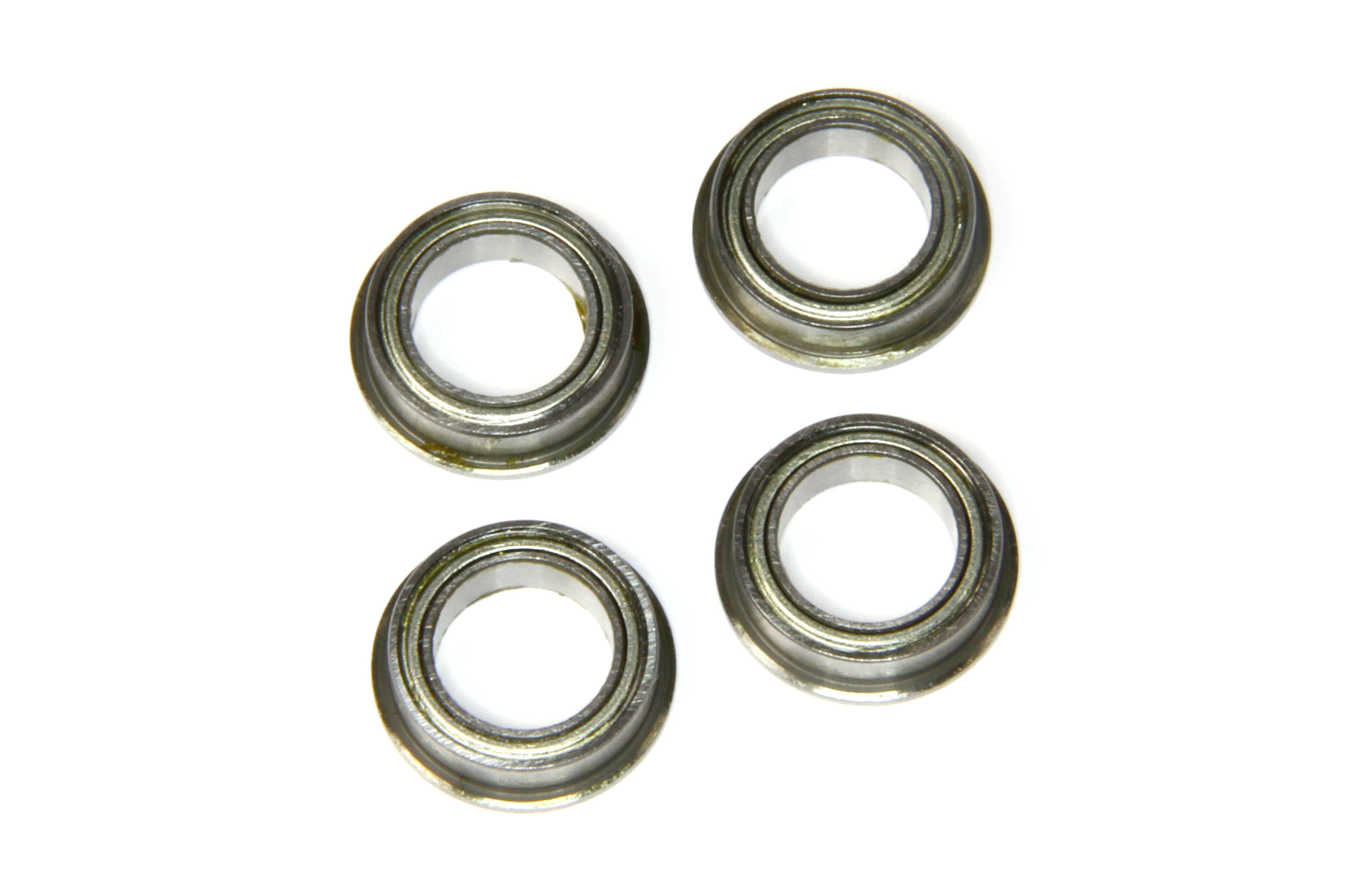 y2012-58/04LL Mecatech low-friction Flanged Bearing for Antiroll-Bar front and rear 8/12/3,5, set of 4