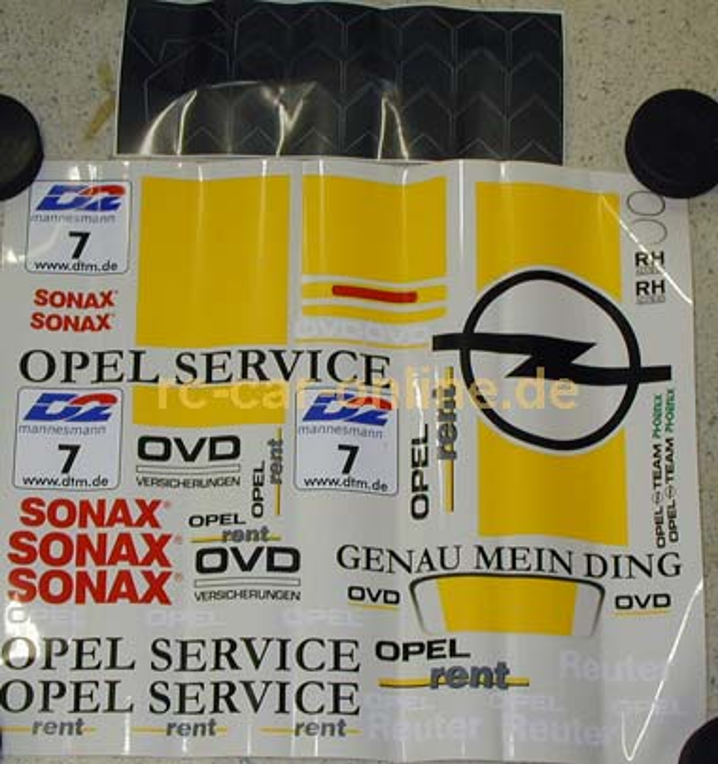 7263 FG Team decals for Opel V8 Opel-Service - set 7263 FG Team decals for Opel V8 Opel-Service - set