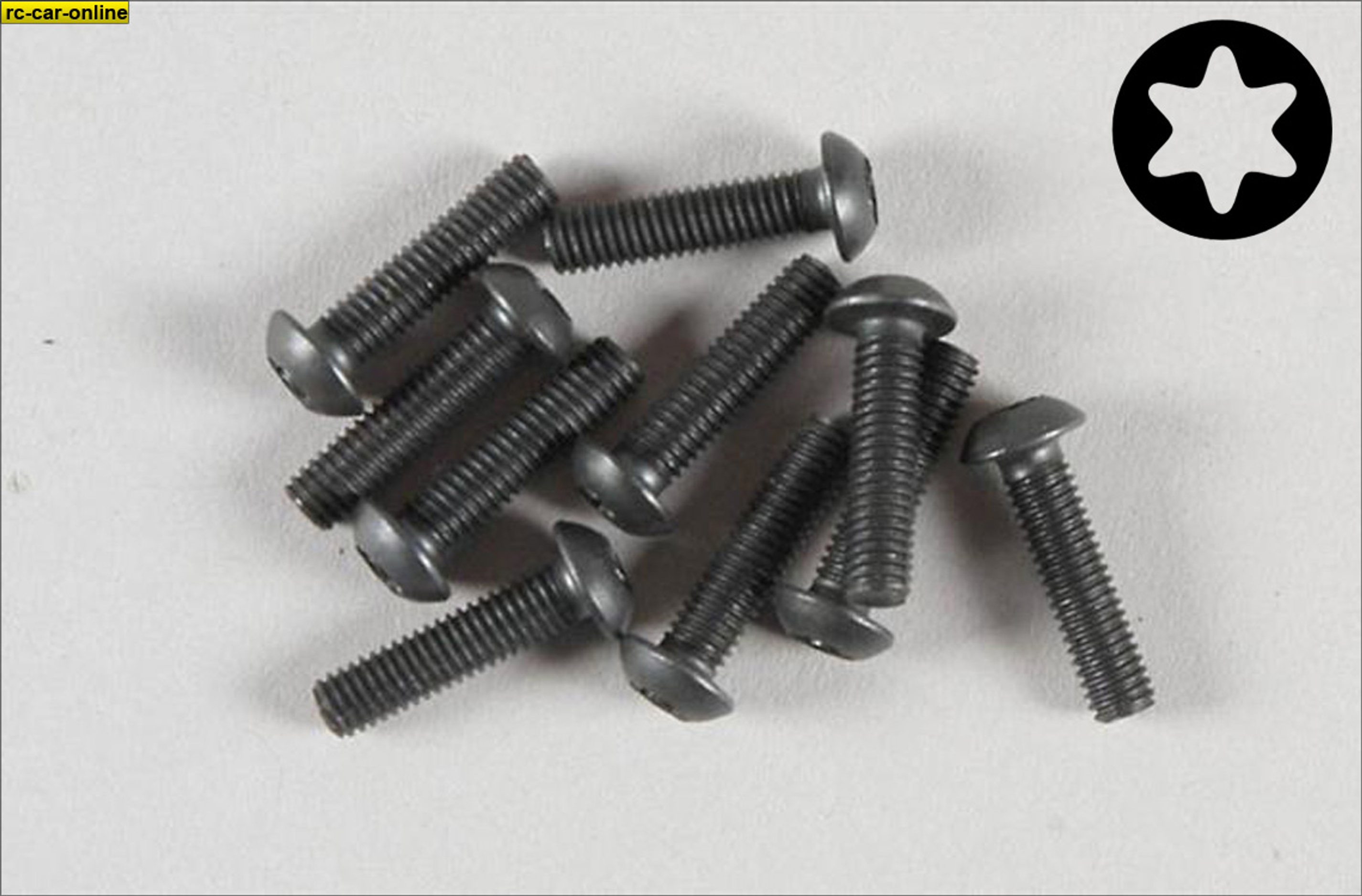 6924/10 FG Pan-head screw with Torx M3x10 mm, 10 pieces