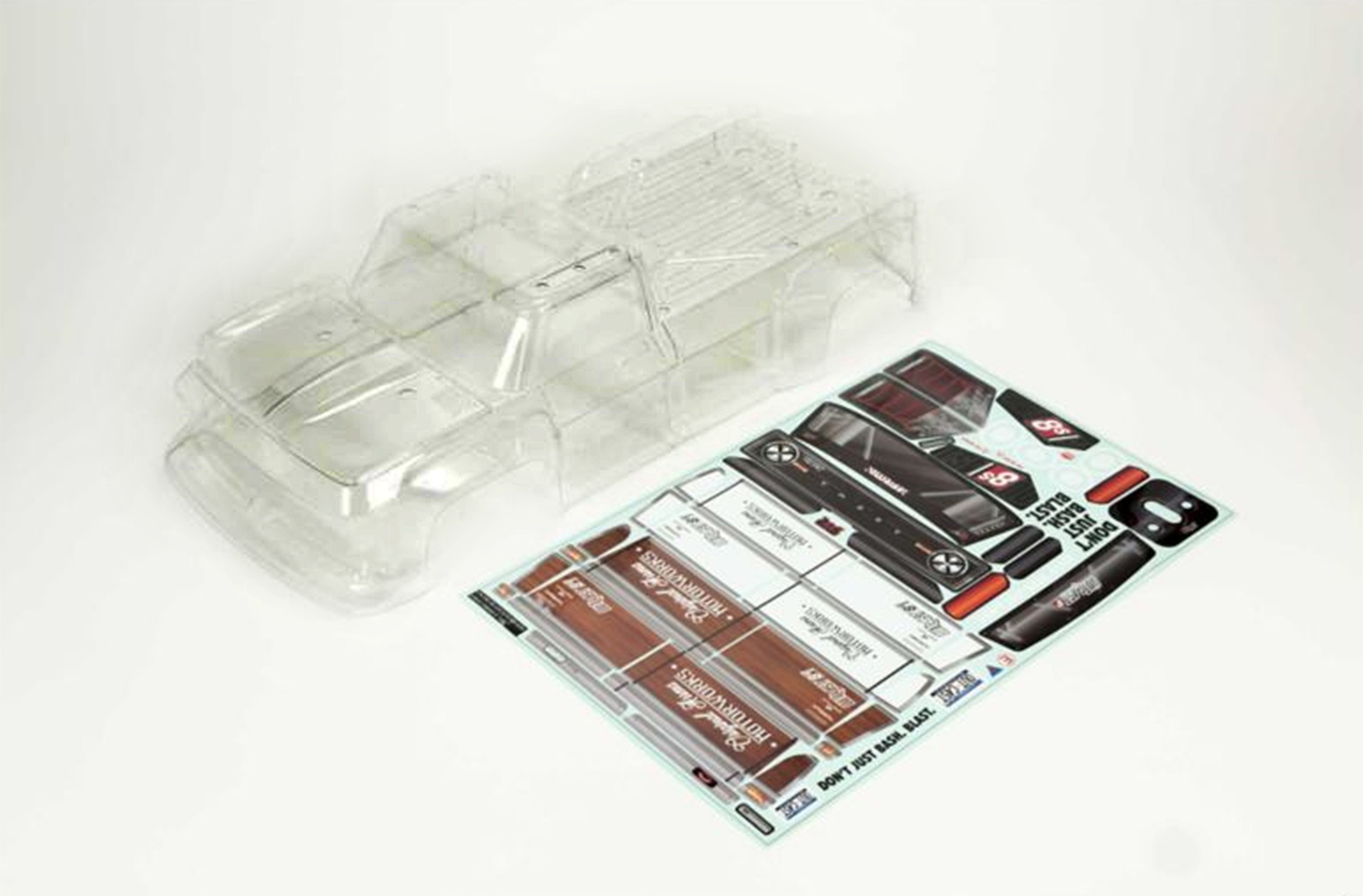 ARA409006 ARRMA Outcast 8S Body Color 1/5 clear ARA409006 ARRMA Outcast 8S Body Color 1/5 clear