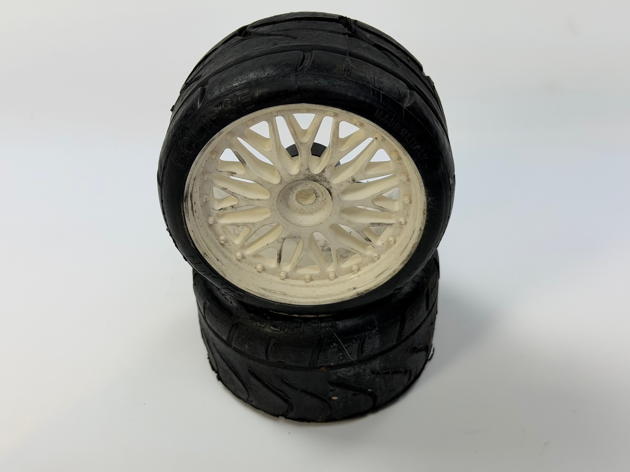 PMT Eclipse 15/25 auf weißen BBS Felgen 18 mm Vierkant, gebraucht "79"