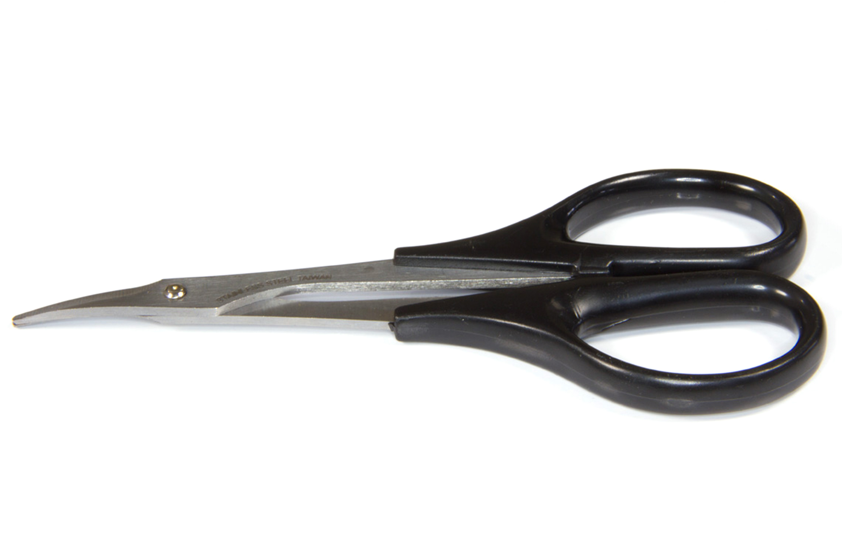 y0835 Lexan scissors, 140 mm, slightly curved