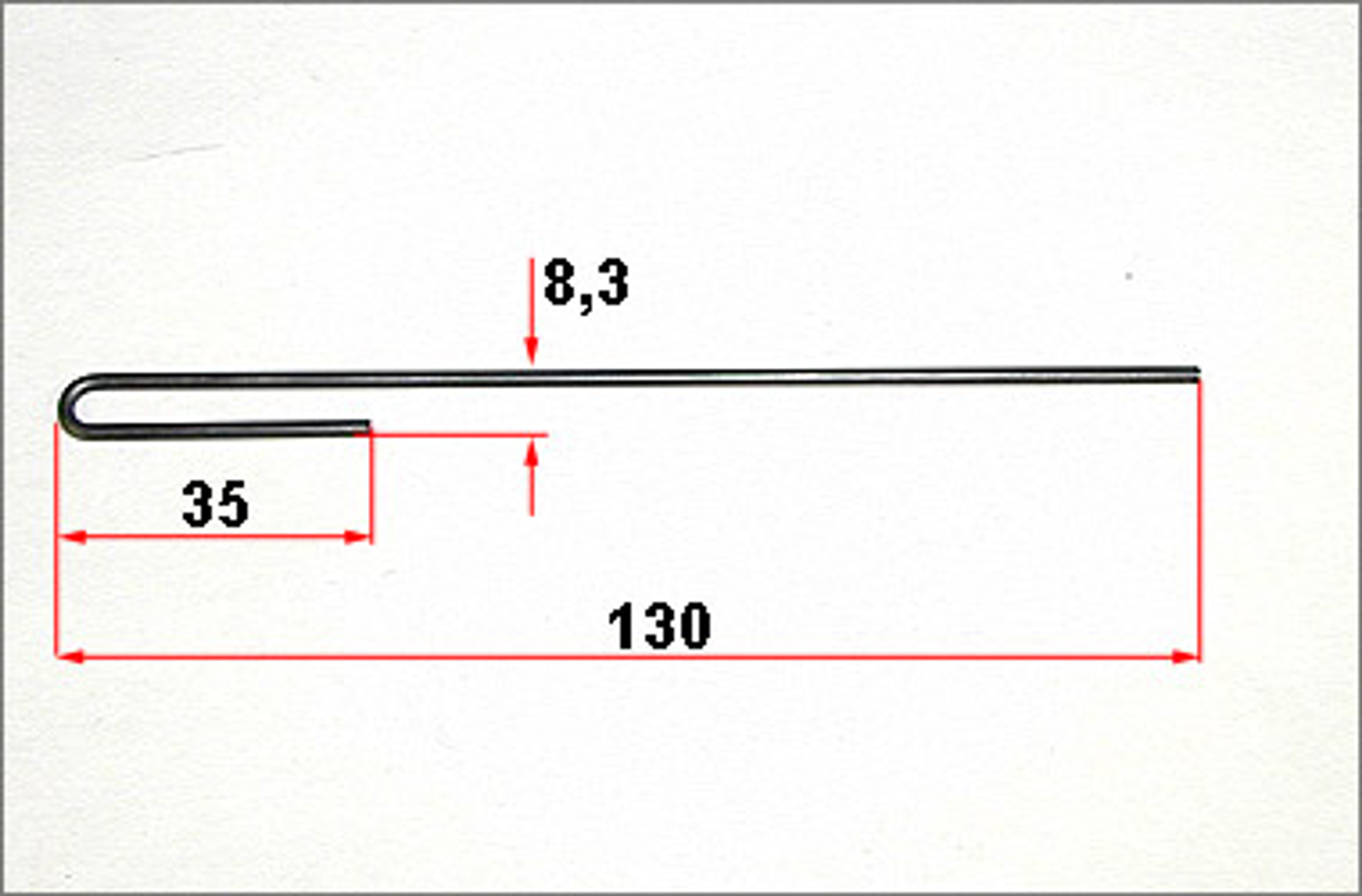 7117/01 FG Fastening wire for tuned pipe - 1pce. 7117/01 FG Fastening wire for tuned pipe - 1pce.