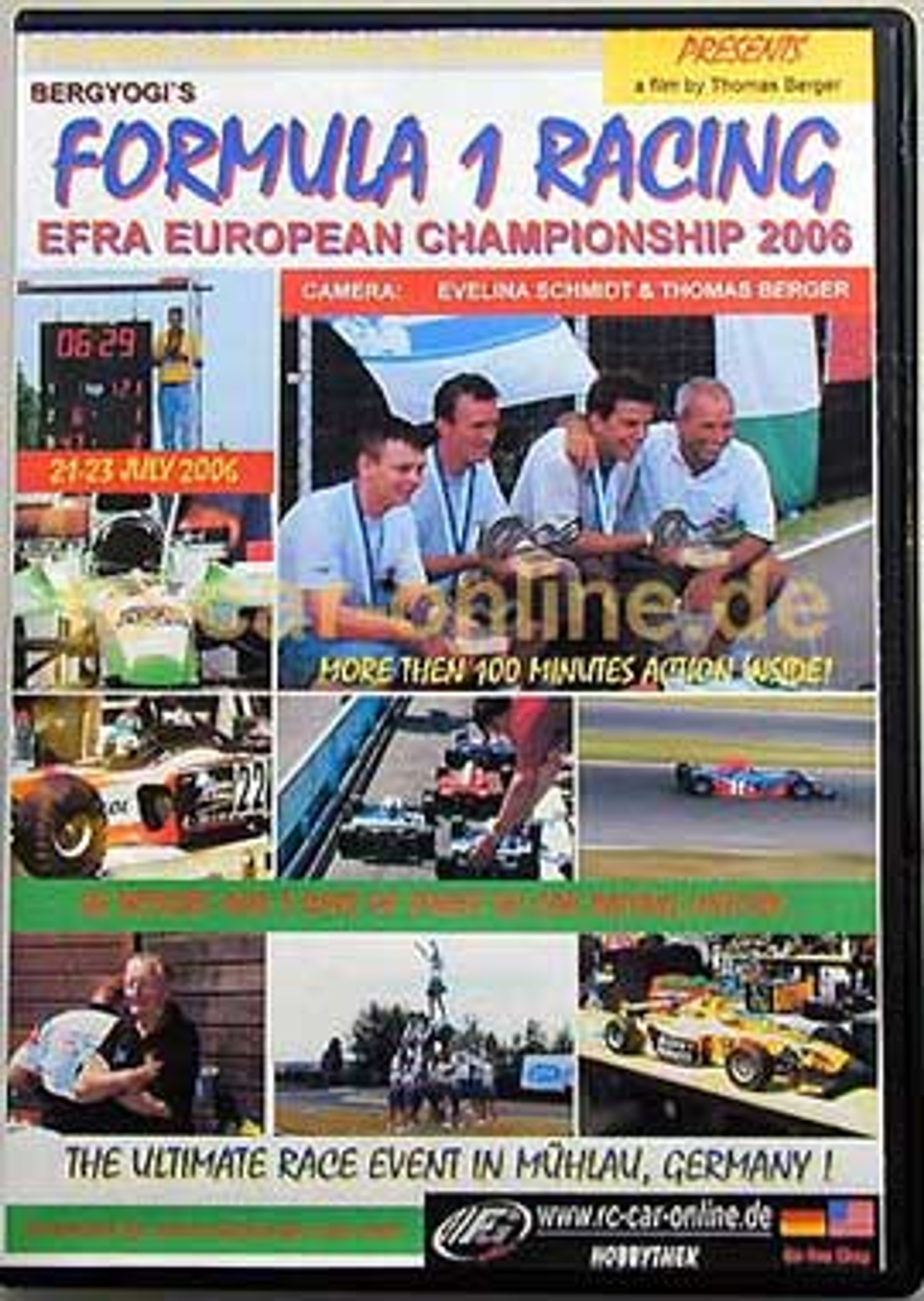 Bergyogi DVD Europameisterschaft Formel 1 2006, y0853