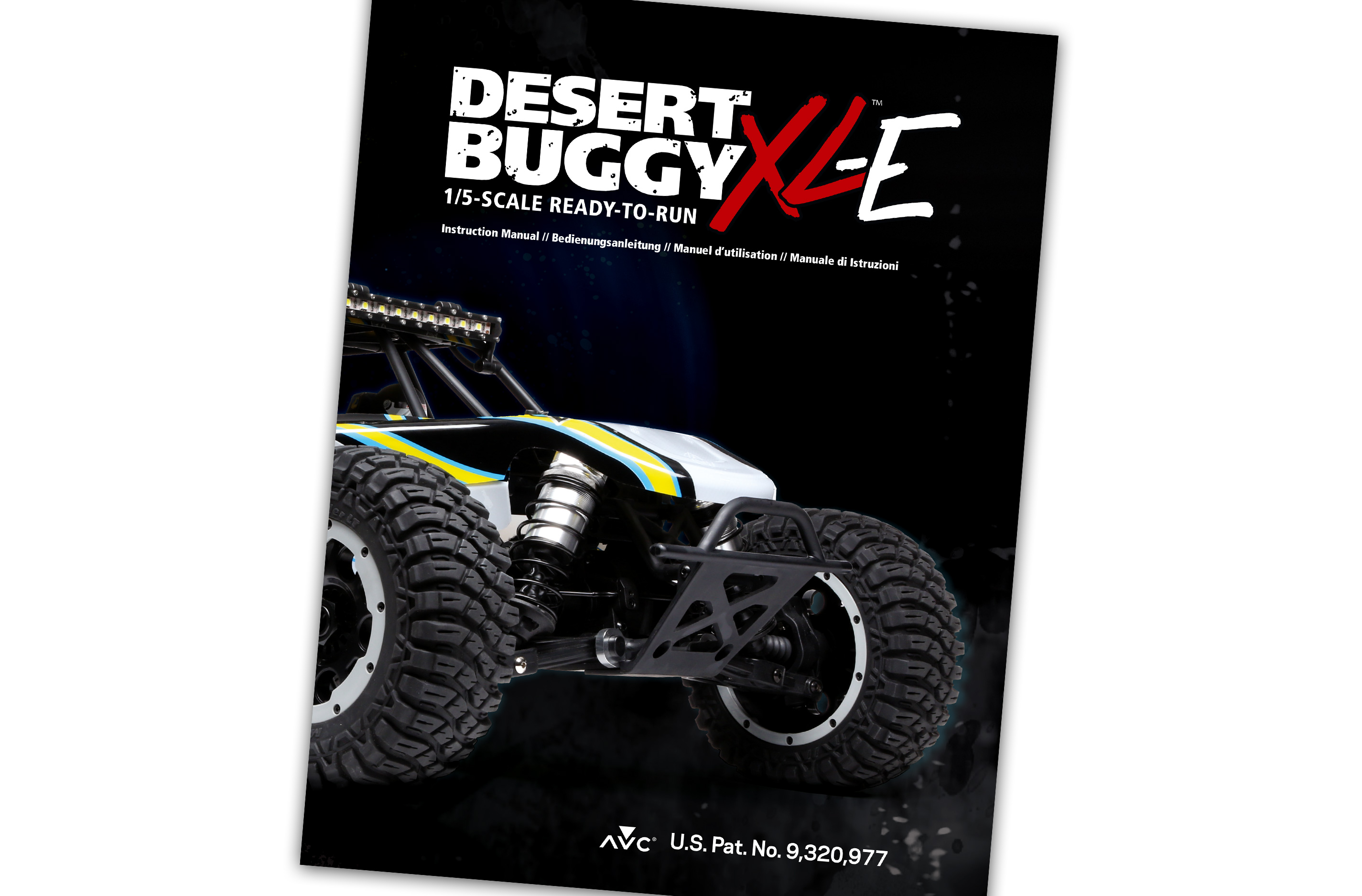 LOS05001/08 Bedienungsanleitung für Desert Buggy XL-E
