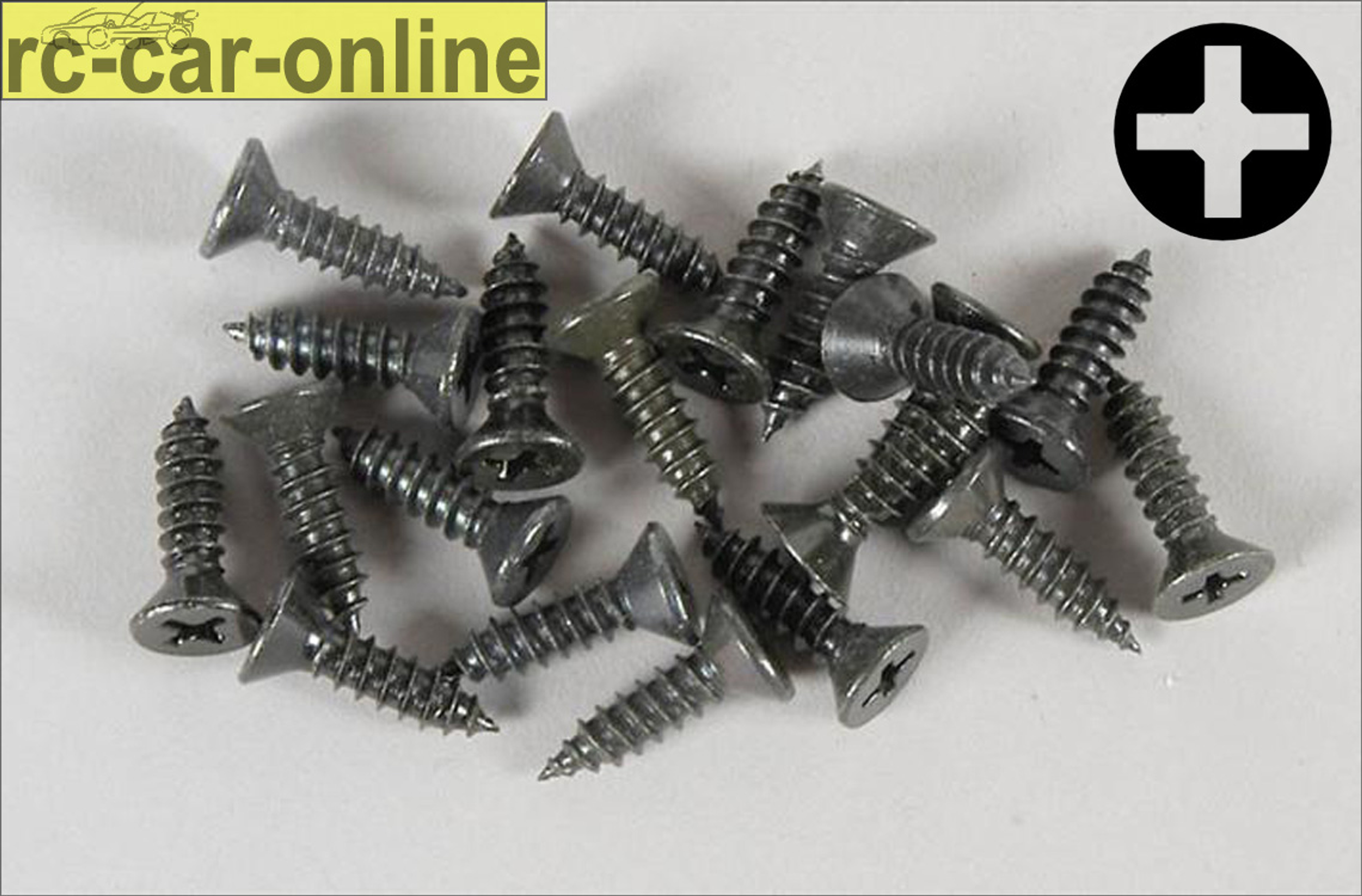 6712/22 FG Countersunk sheet metal screws 4,2x22 mm, 20 pieces