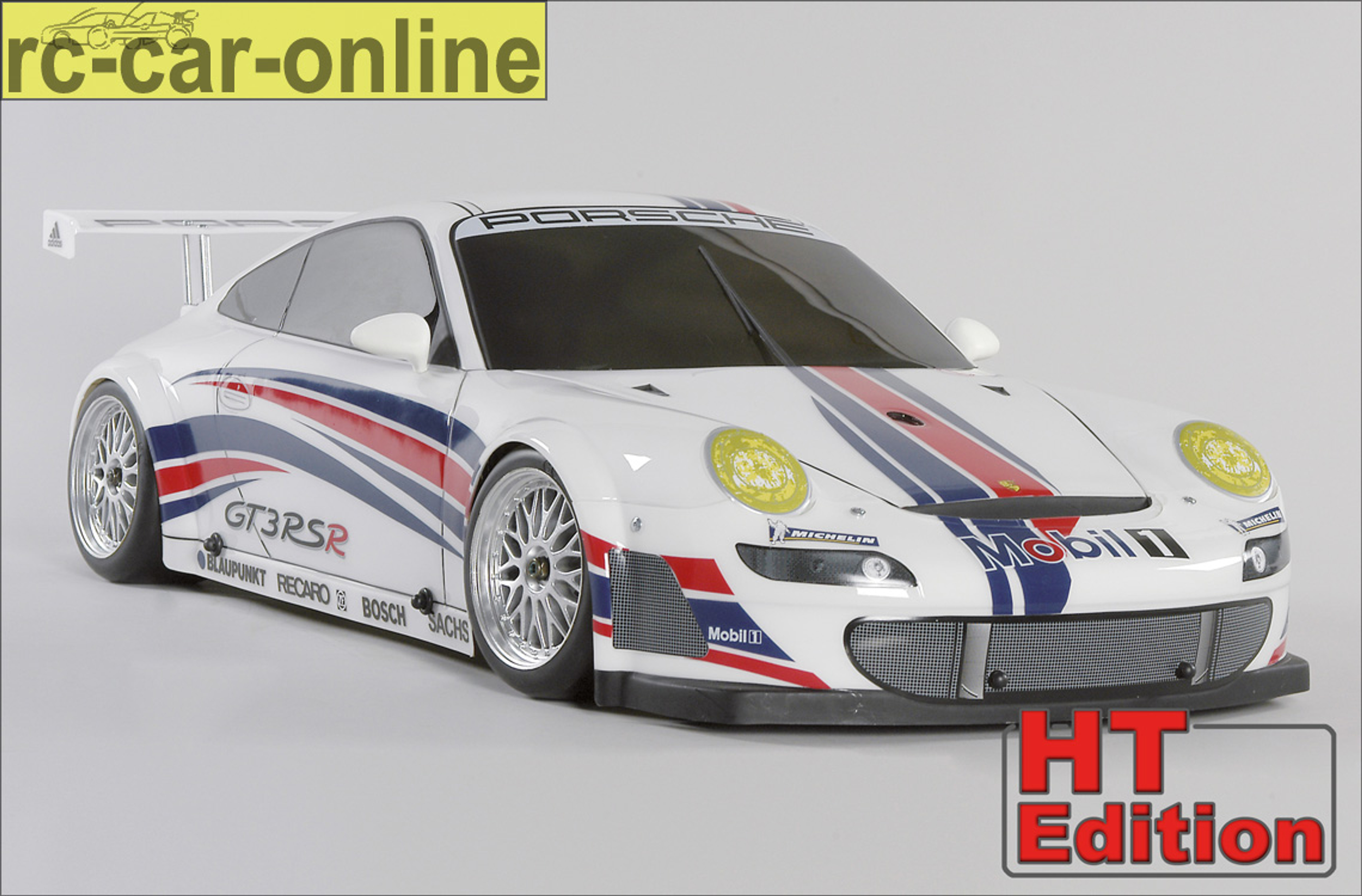 FG Sportsline mit Porsche GT3 RSR Karosserie, 23cm³ Motor HT-Edition