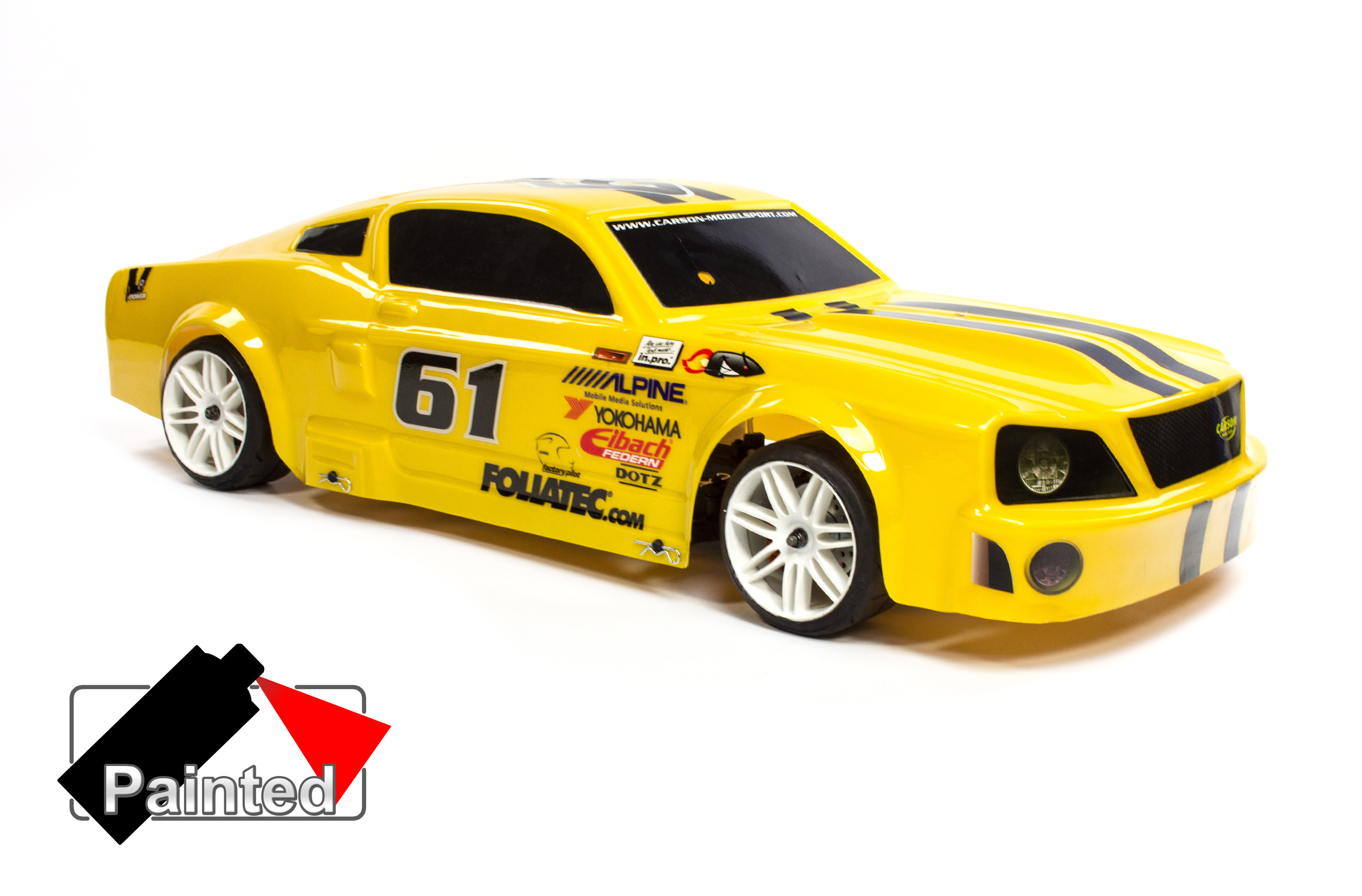 FG Raceline 2WD-530 with Ford Mustang body shell FG Raceline 2WD-530 with Ford Mustang body shell