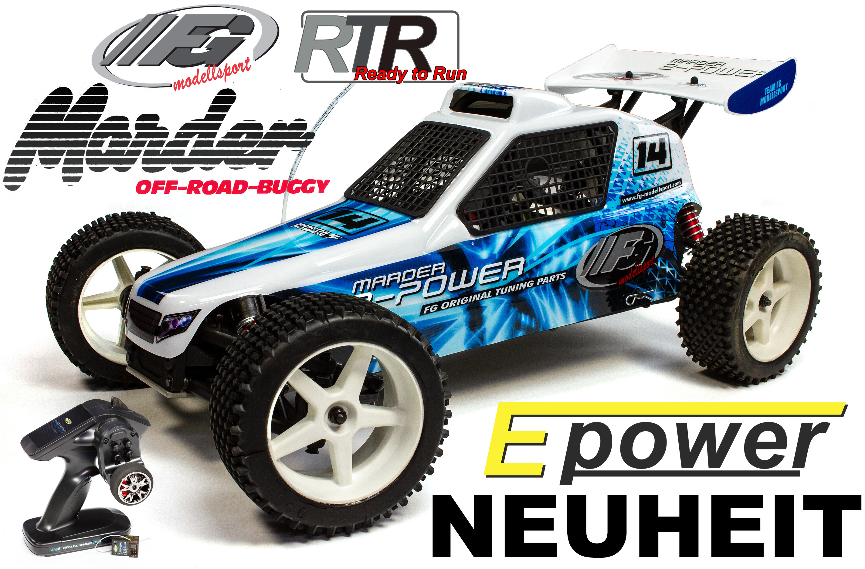 6000E FG Marder E 2WD with brushless engine and brushless ESC 150A RTR 6000E FG Marder E 2WD with brushless engine and brushless ESC 150A RTR