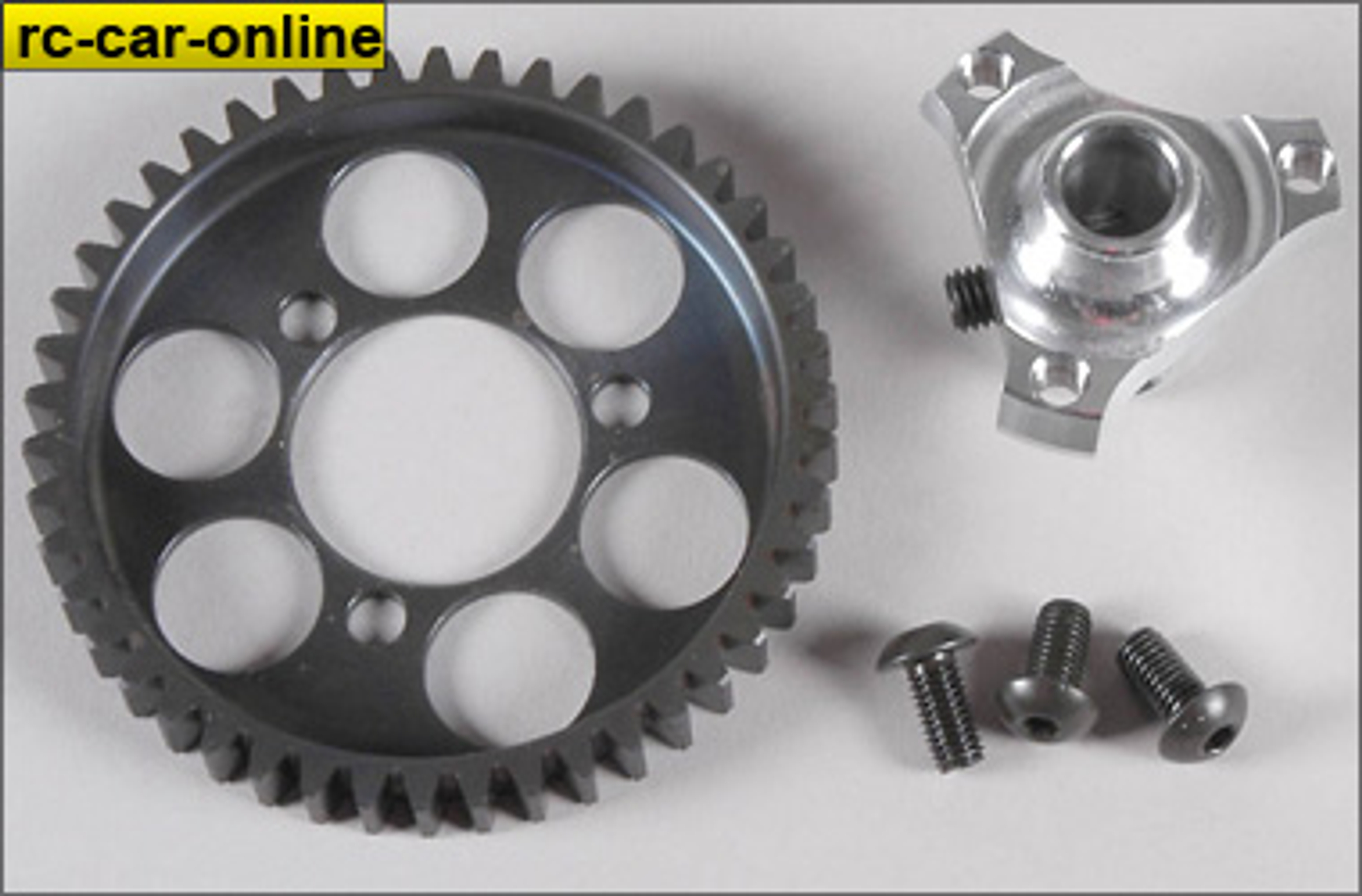 6492 FG Stahl-Zahnrad 46 Zähne mit Adapter - Set 6492 FG Stahl-Zahnrad 46 Zähne mit Adapter - Set