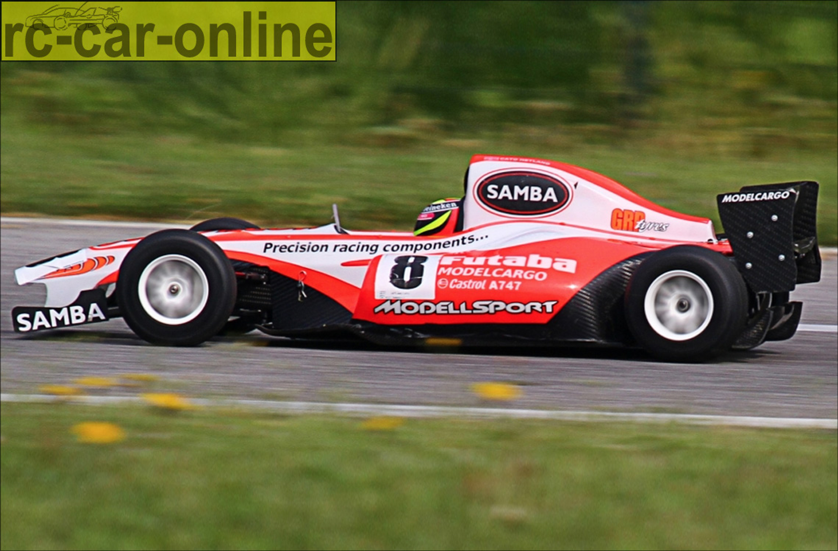 22222 Samba Moca Karosserie für nahezu alle 1:5er Formel 1 Modelle 22222 Samba Moca Karosserie für nahezu alle 1:5er Formel 1 Modelle