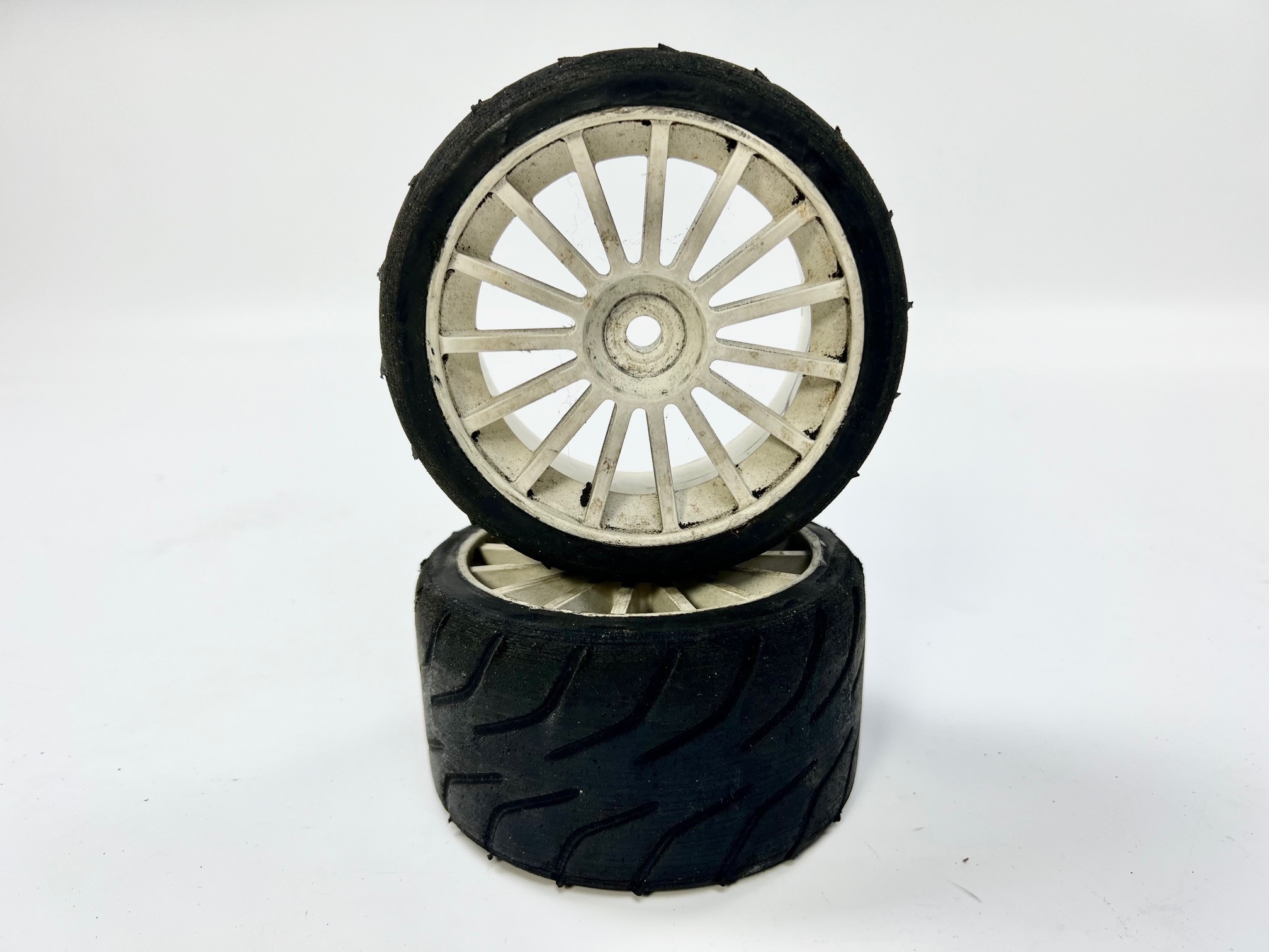 GRP D tyre on ATS rims 18 mm square, used "21"
