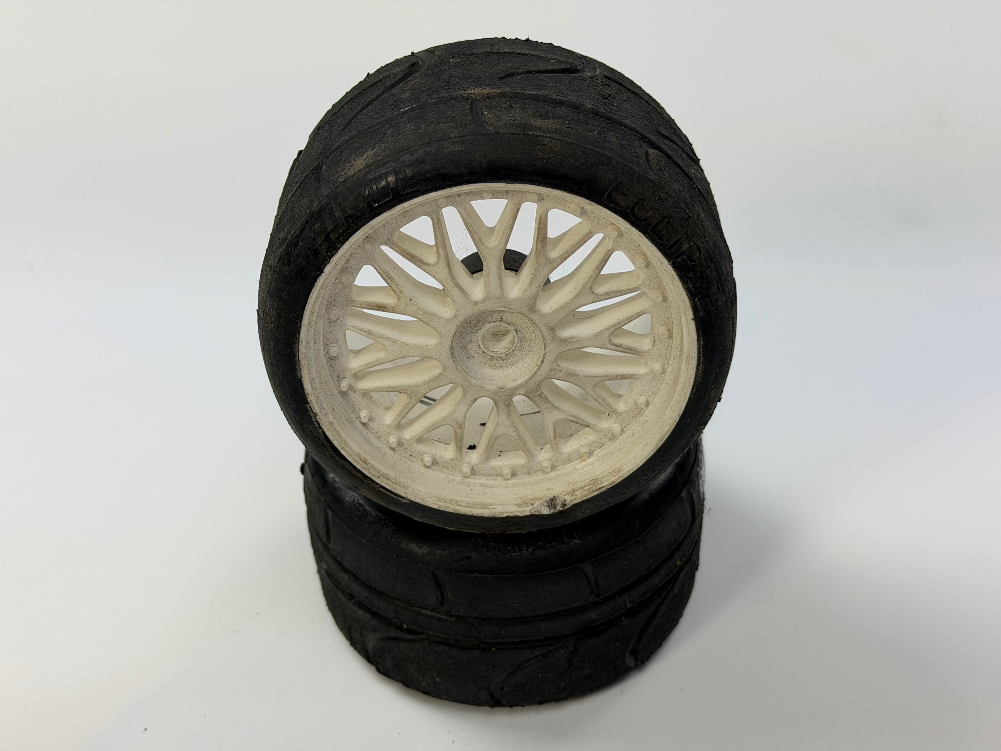 PMT Eclipse 20 auf weißen BBS Felgen 18 mm Vierkant, gebraucht "81"