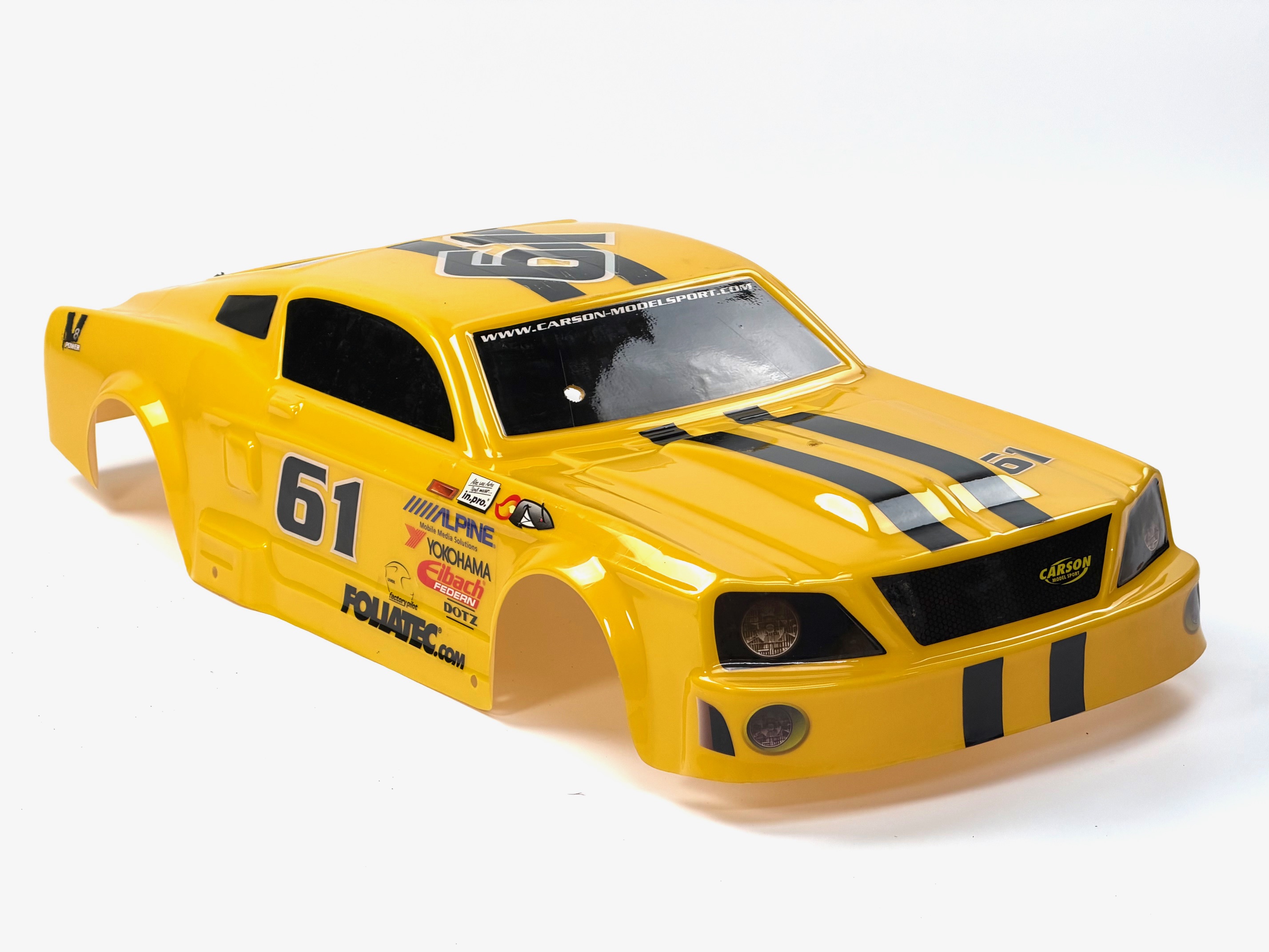 y1080/14 yellow Ford Mustang Karosserie 530/535 Radstand, used