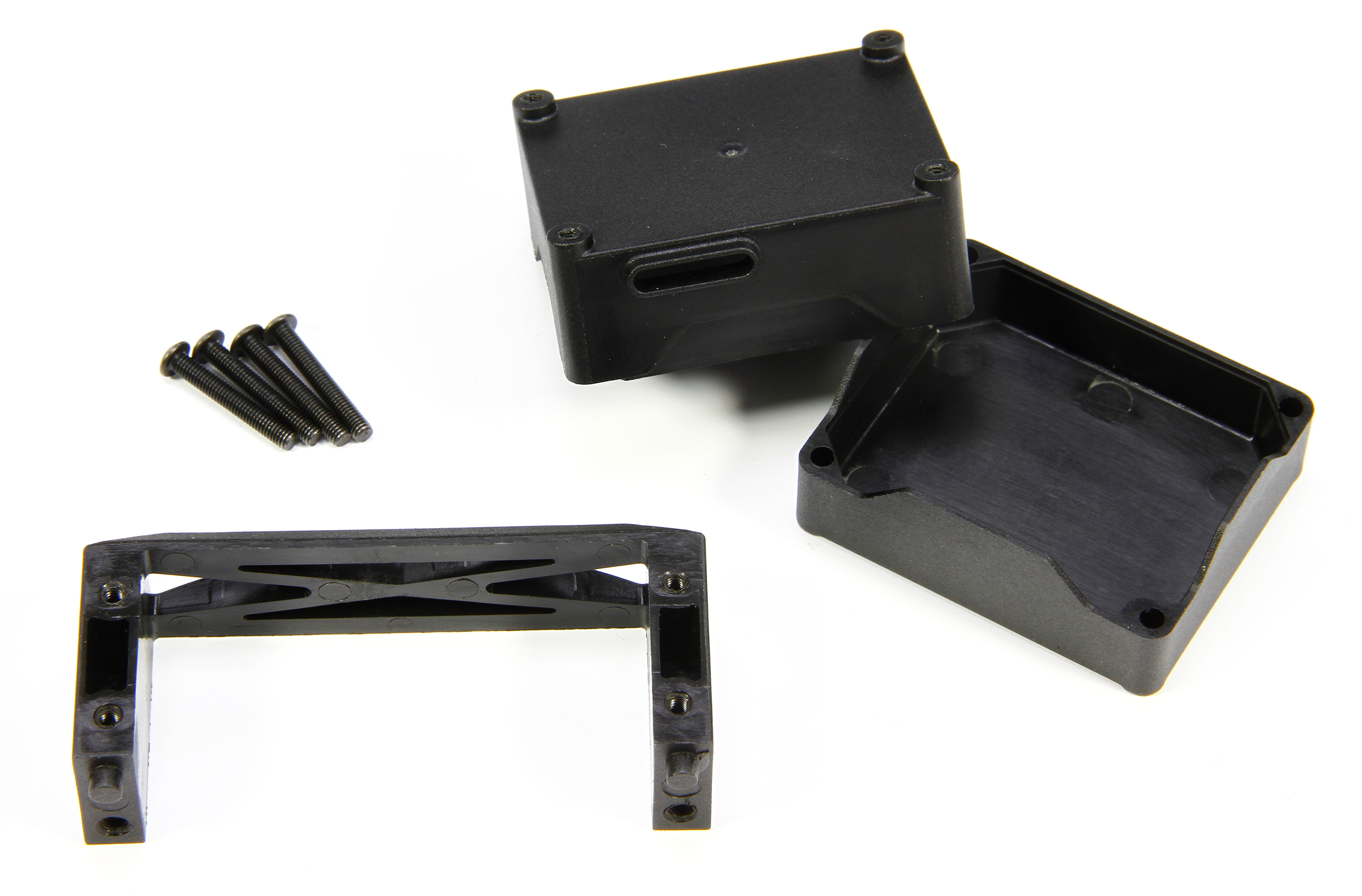 LOS251029 Receiver Box, Servo and ESC Mount 6IX LOS251029 Receiver Box, Servo and ESC Mount 6IX