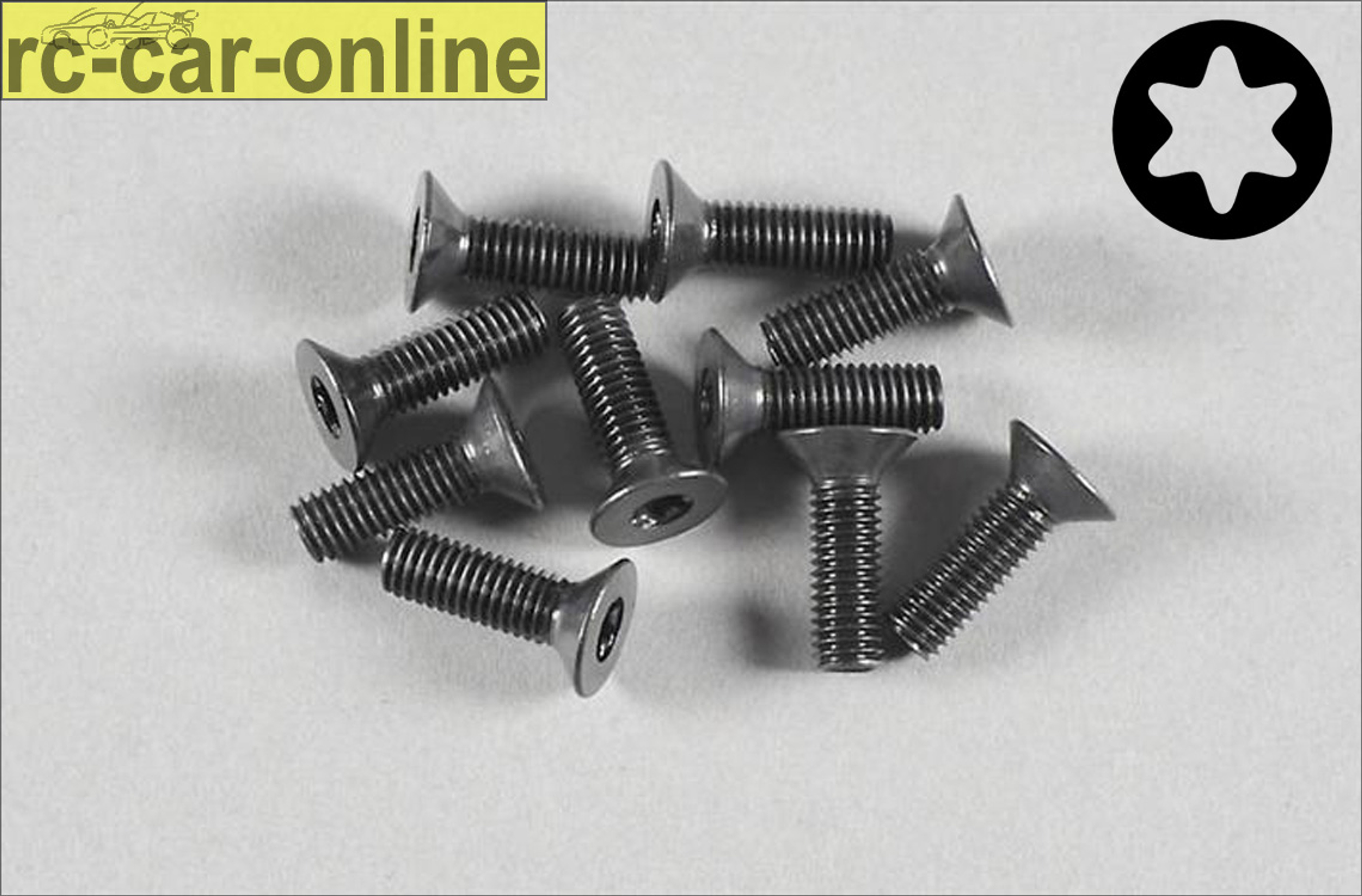 6922/16 FG Countersunk screw with Torx M5x16 mm, 10 pieces