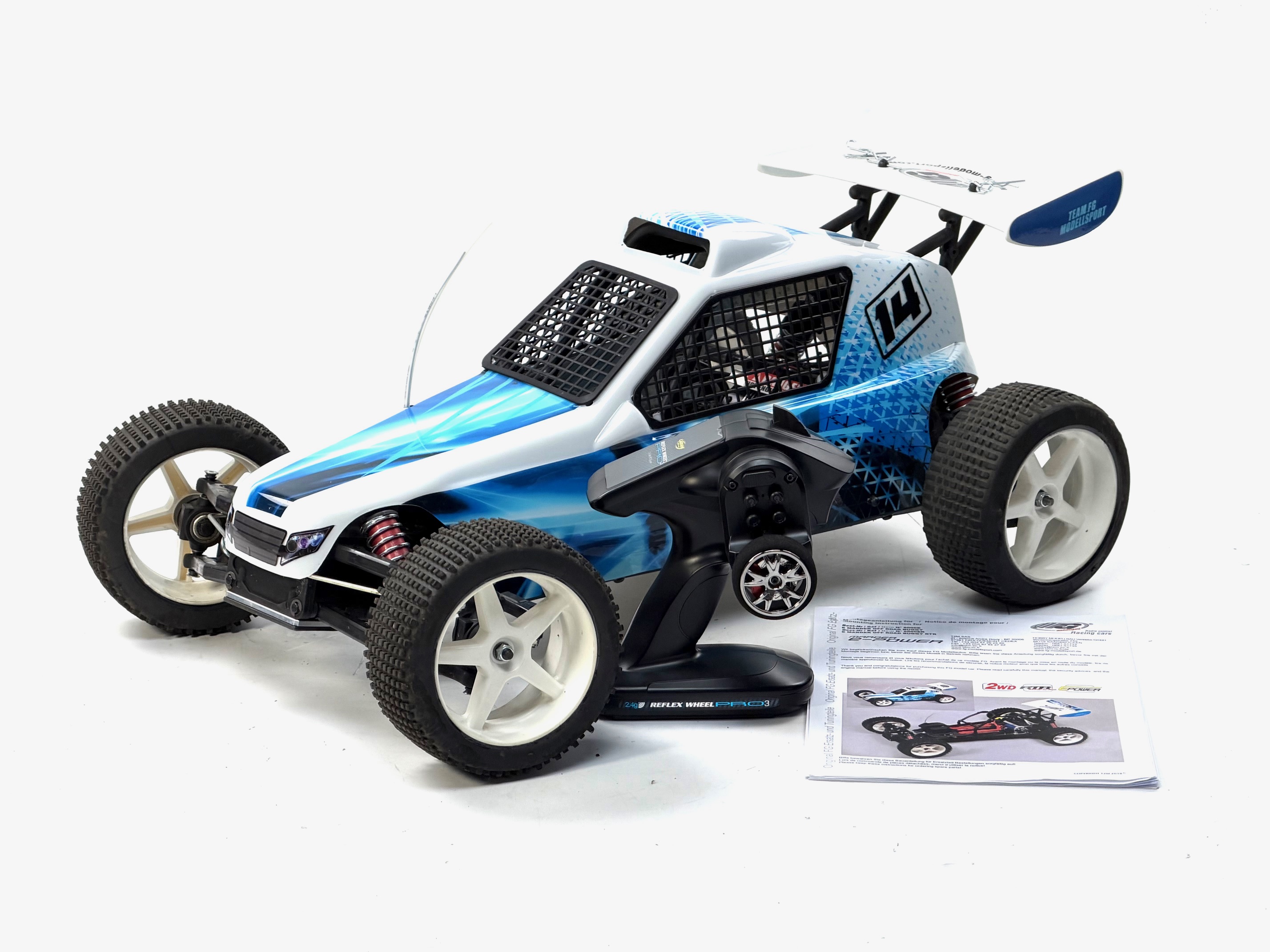 6000E FG Marder E 2WD mit 1090KV Brushless Motor 200A Regler, RTR, gebraucht