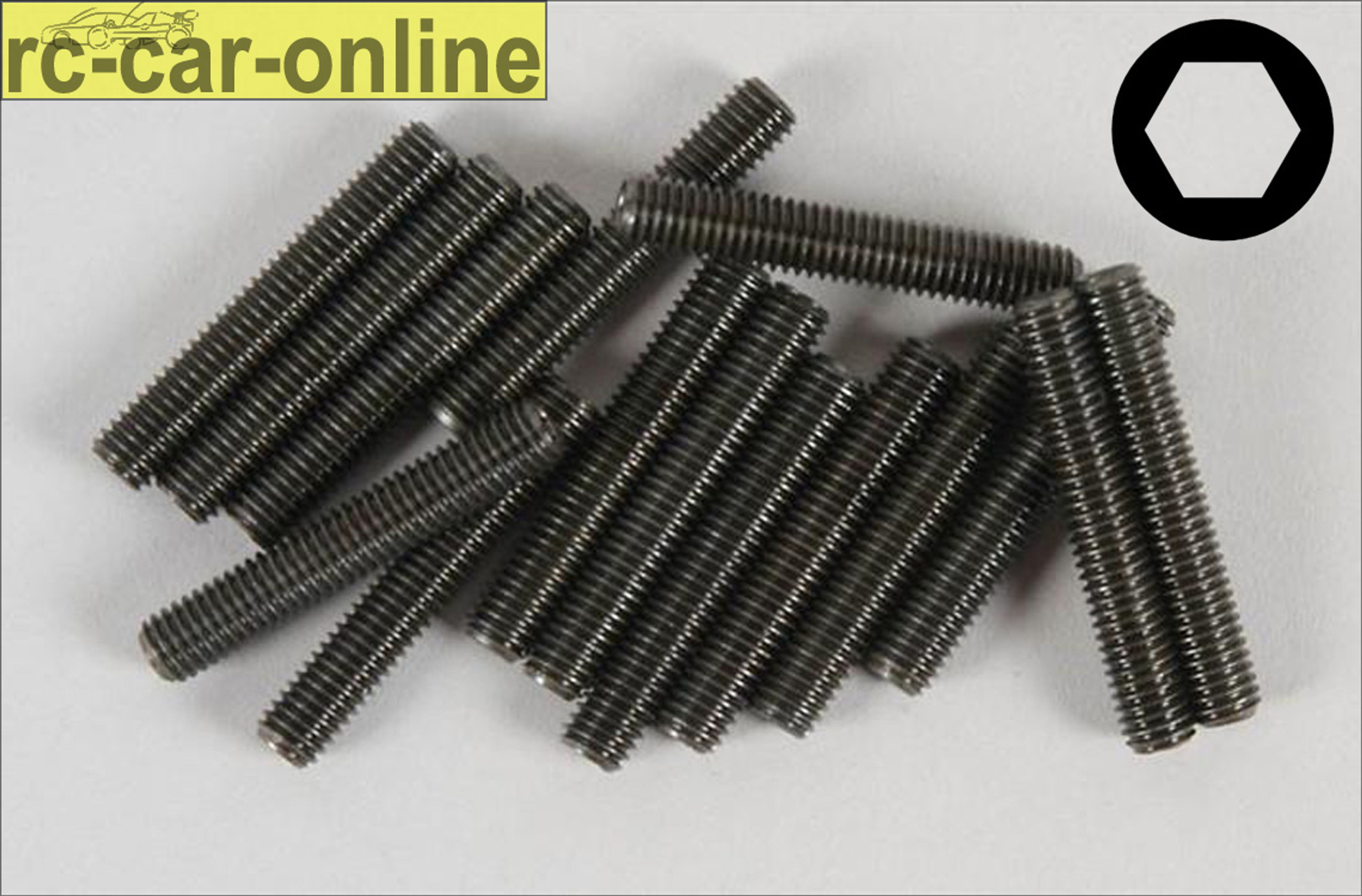 6730/25 FG Allen Grub screw M5x25 mm, 15 pieces