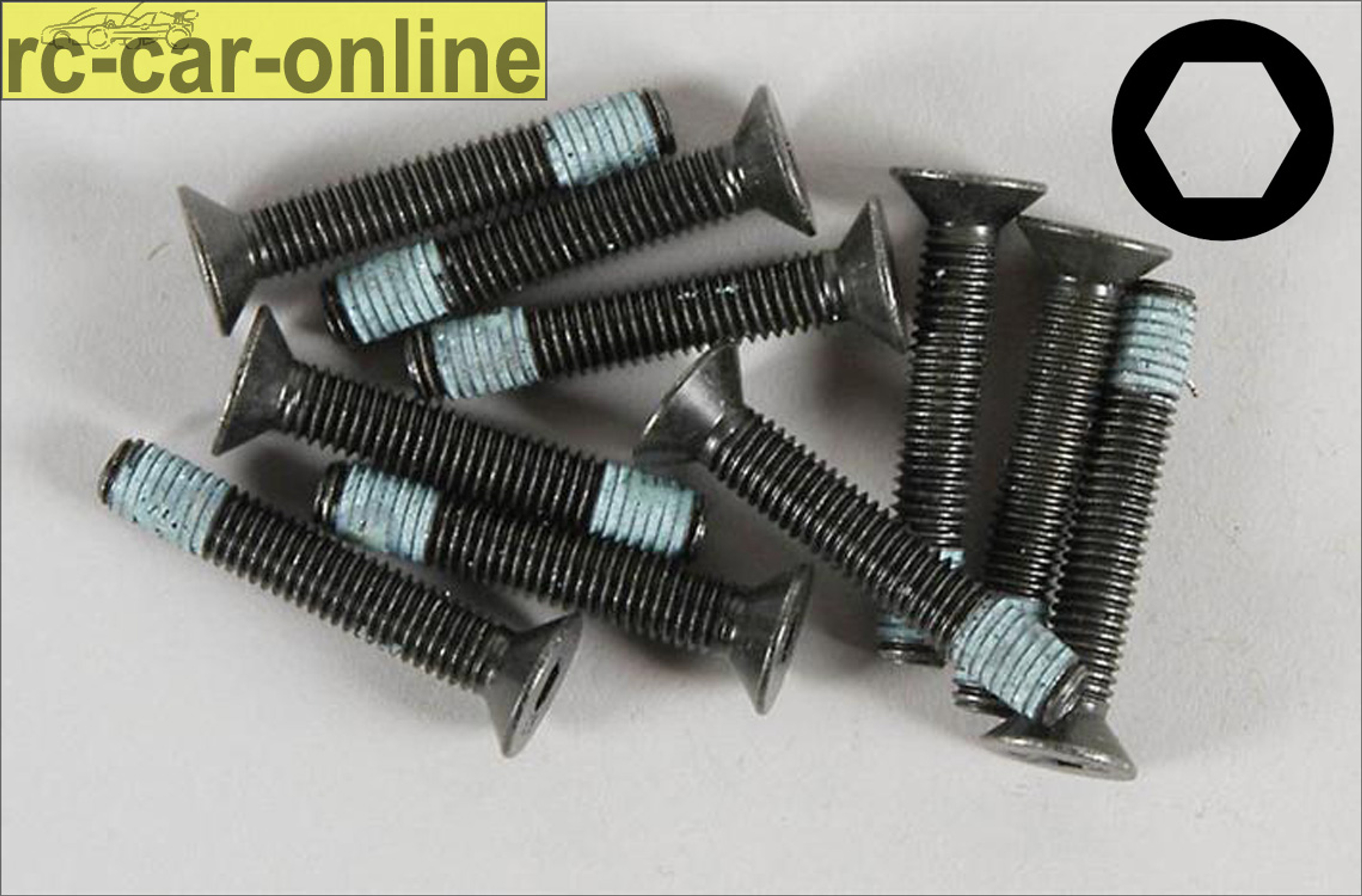 6722/31 FG Countersunk screw with safety device M5x30 mm, 10 pieces