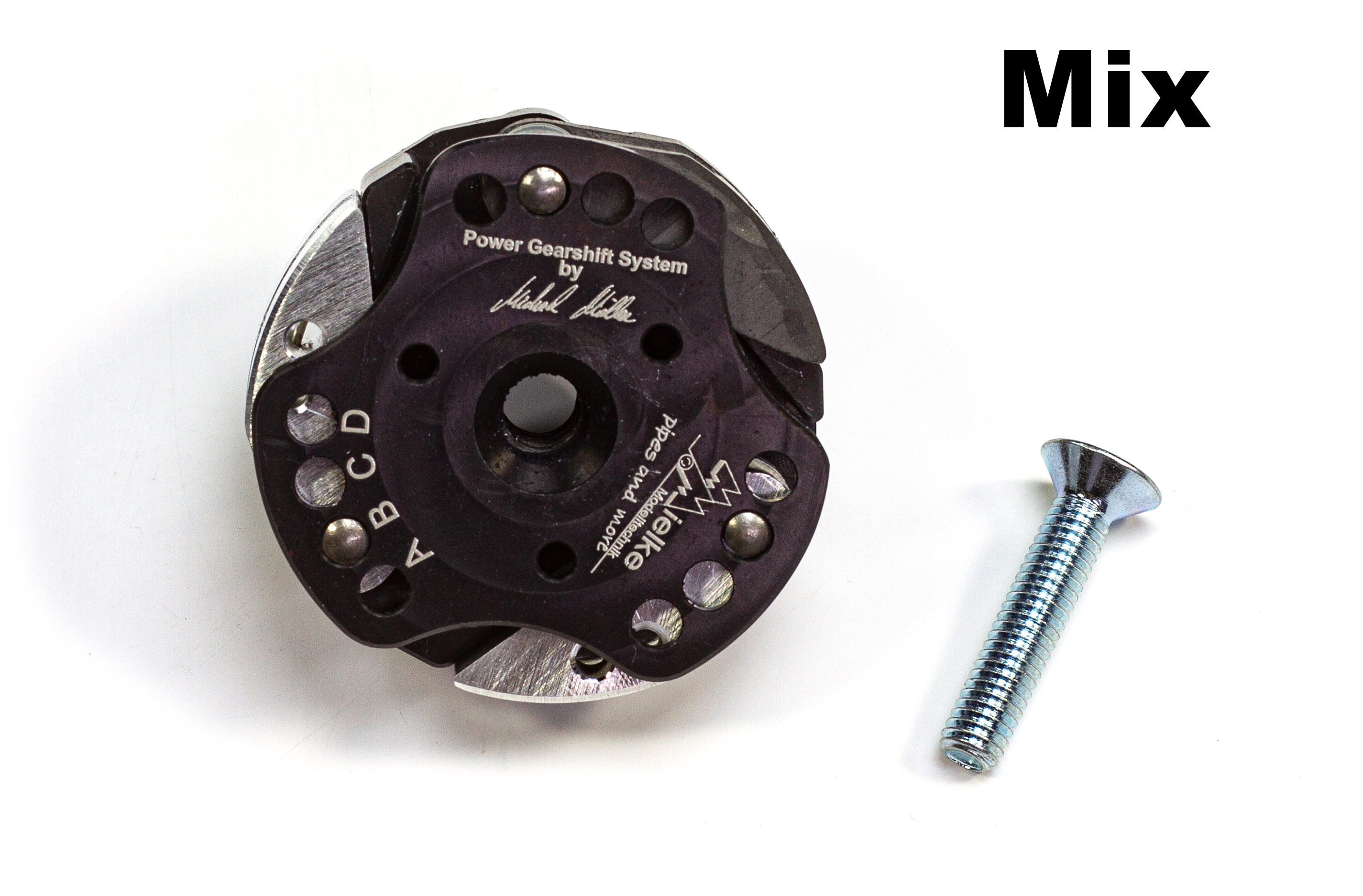 Mielke 5741 Power Gearshift clutch for FG (not for Formel 1+Evo2020) Harm, RS5, HPI, Losi, 2,0mm springs, Mix with long clutch carrier