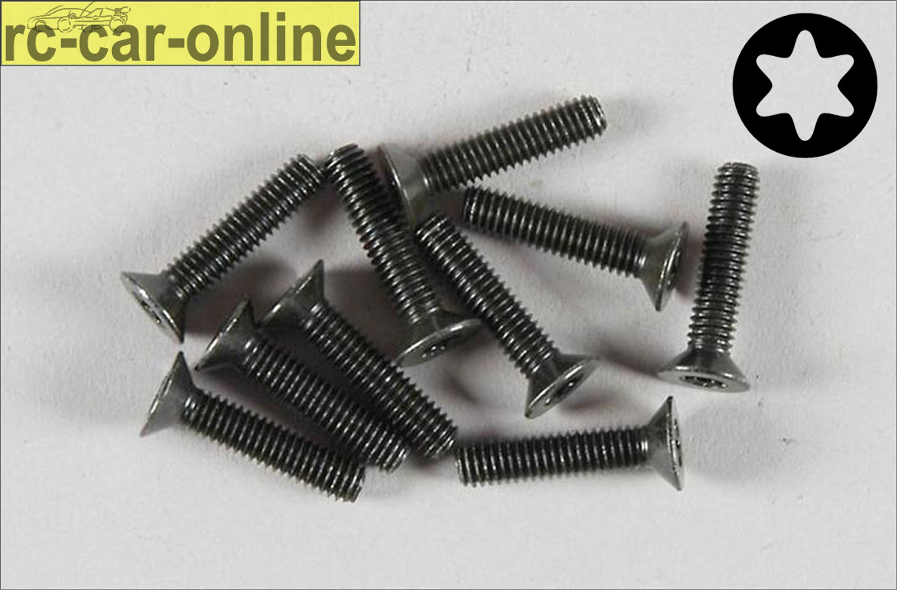 6920/18 FG Senkschraube mit Torx M4 x 18 mm, 10 Stück 6920/18 FG Senkschraube mit Torx M4 x 18 mm, 10 Stück