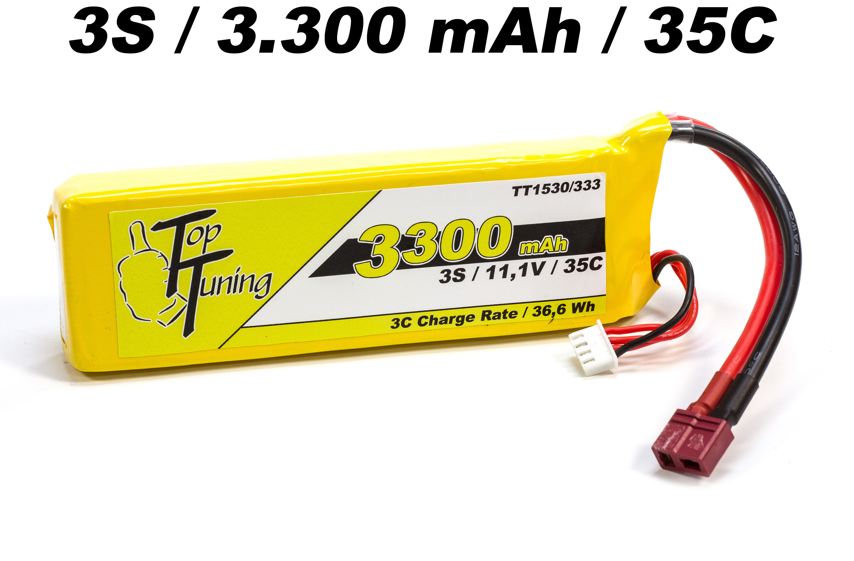 TT1530/333 Top Tuning 3300 mAh LiPo battery 3S, 11,1V Offer