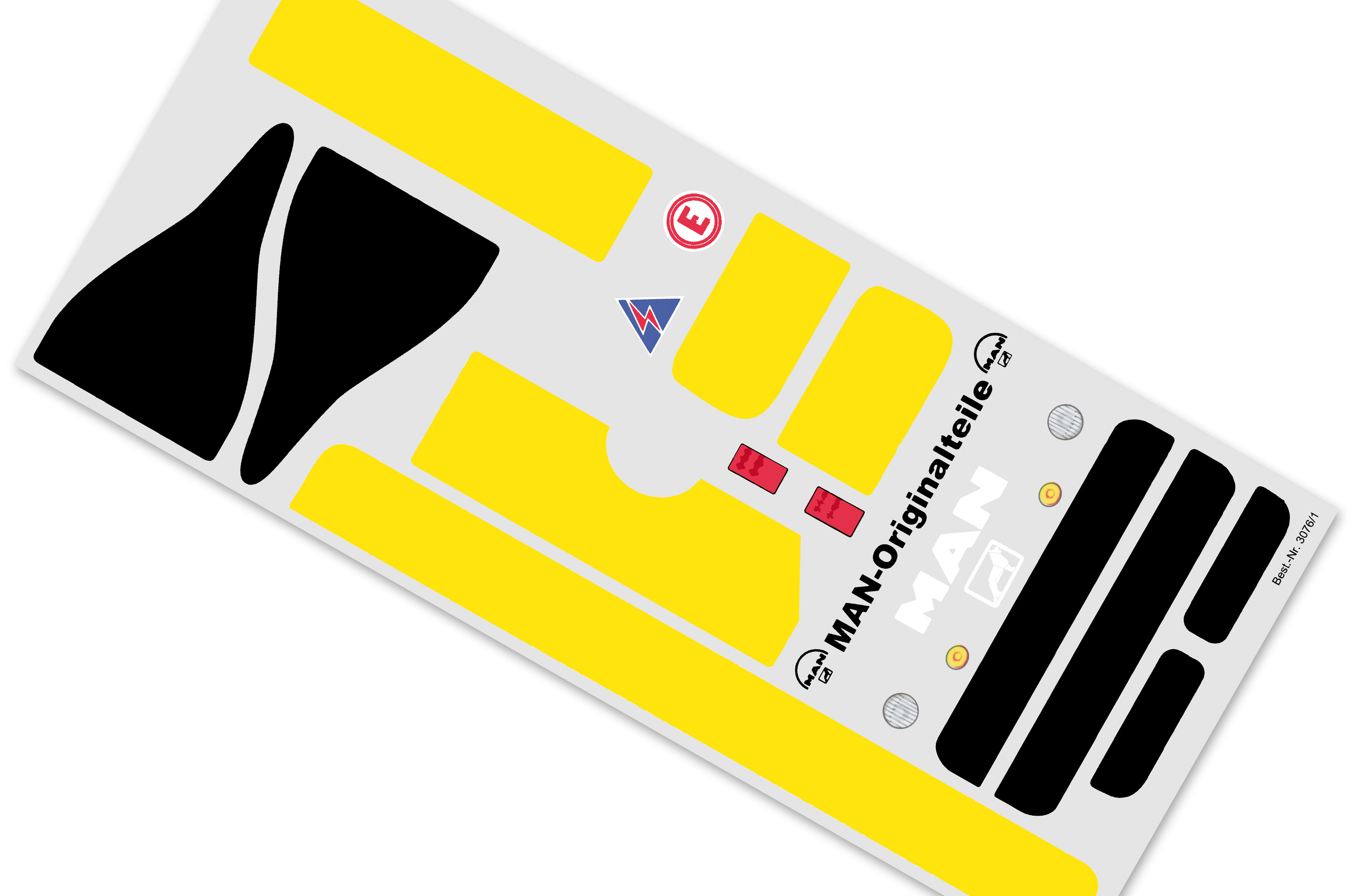 3076/01 FG Team decals MAN-Truck 3076/01 FG Team decals MAN-Truck