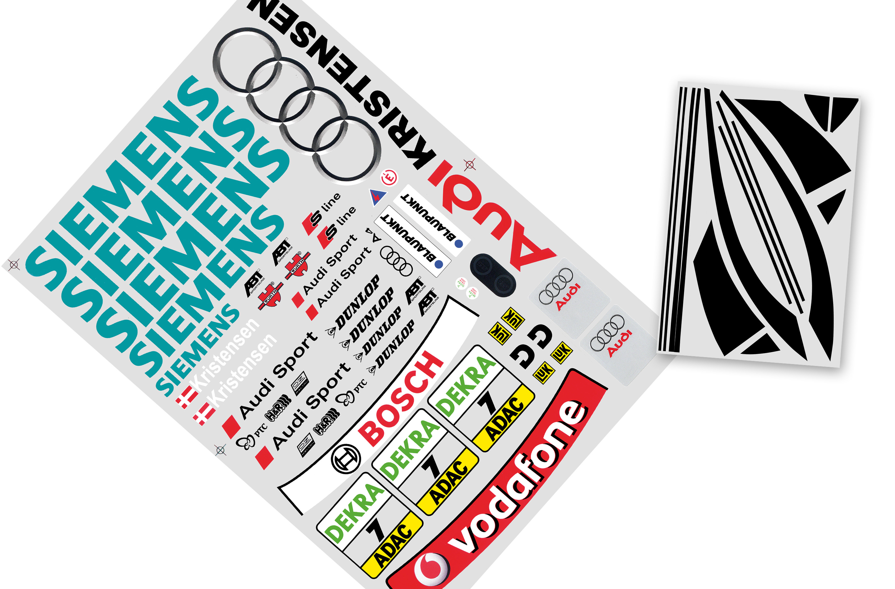 4153 FG Team-Dekorbogen Audi A4 Siemens 4153 FG Team-Dekorbogen Audi A4 Siemens