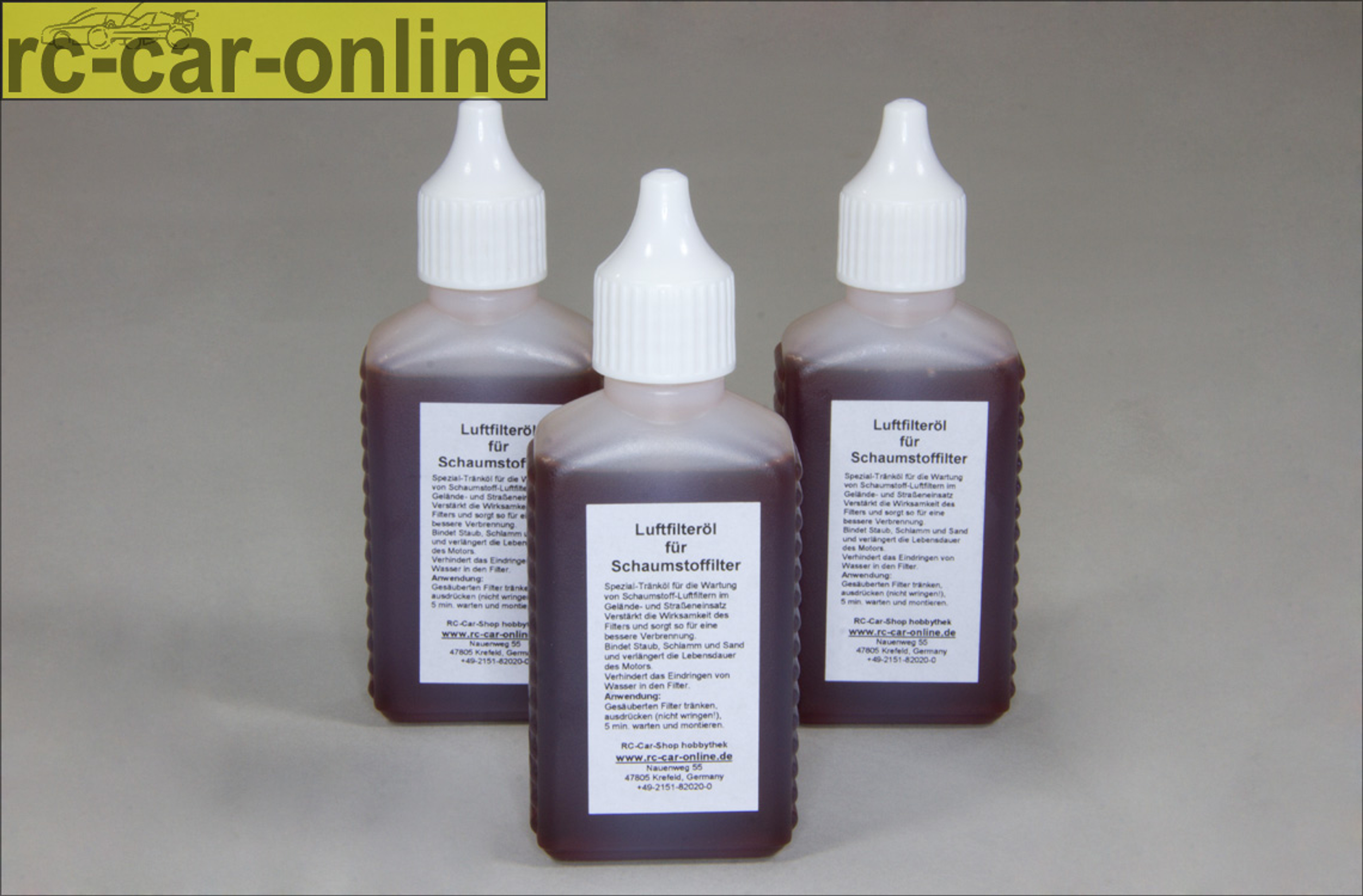 y0284 Air filter oil for foam filters, 50 ml