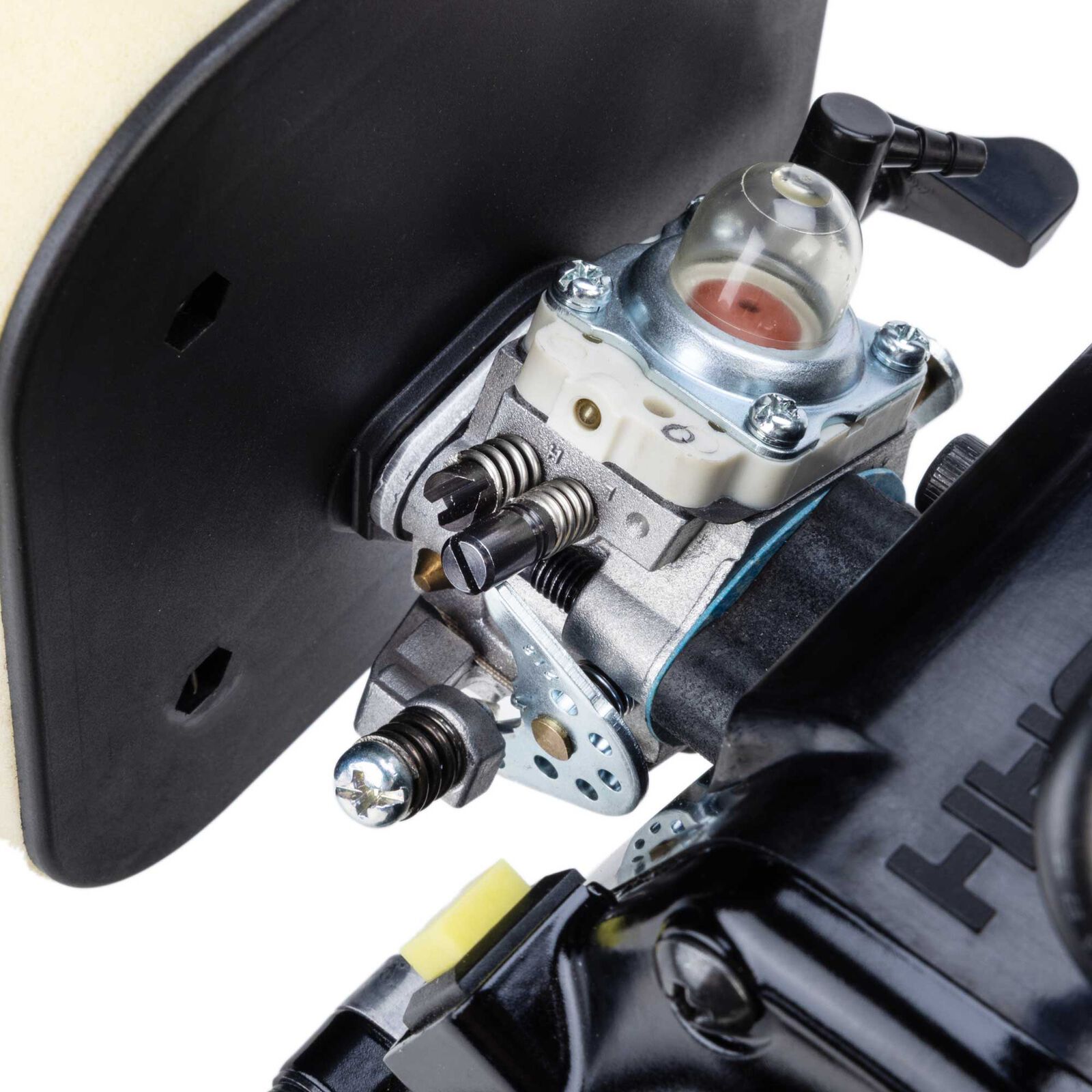 LOS4101  Losi FJ350 35.2ccm 2Takt Motor mit Luftfilter, Kupplung und Schalldämpfer.