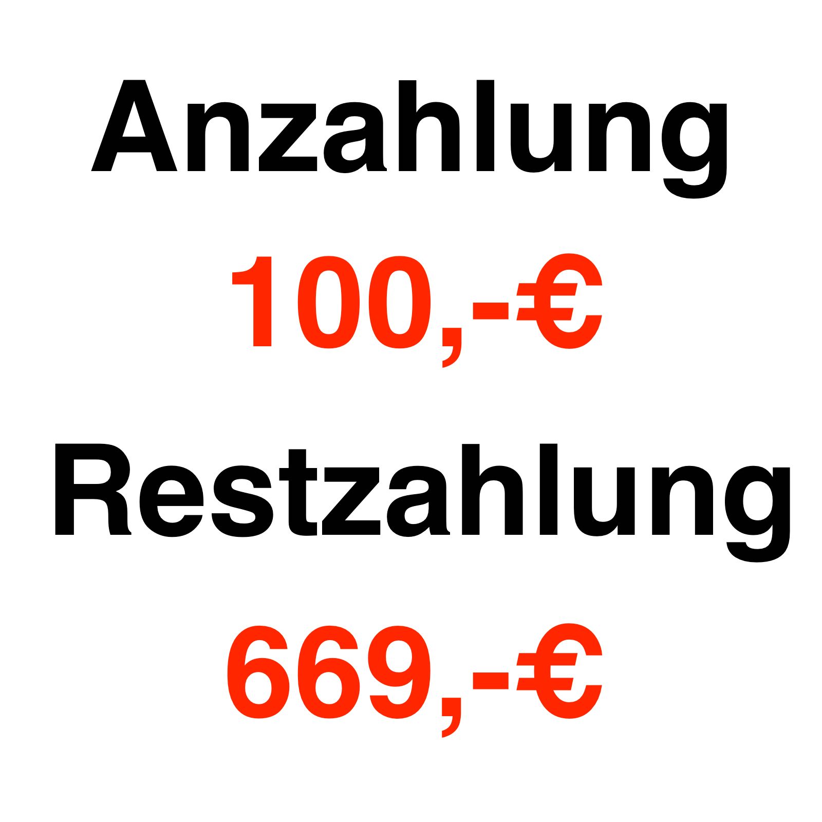 Anzahlung