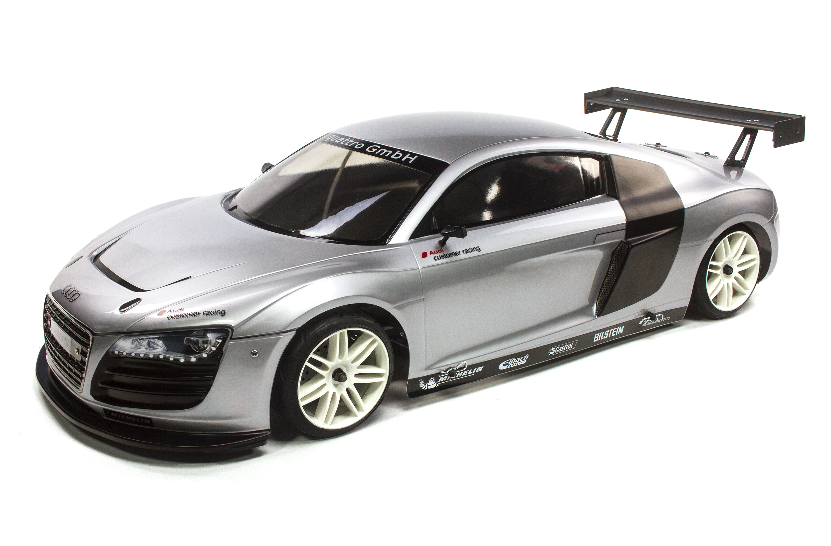 4169 FG  Audi R8 body shell complete , Wheelbase 535 mm 4169 FG  Audi R8 body shell complete , Wheelbase 535 mm