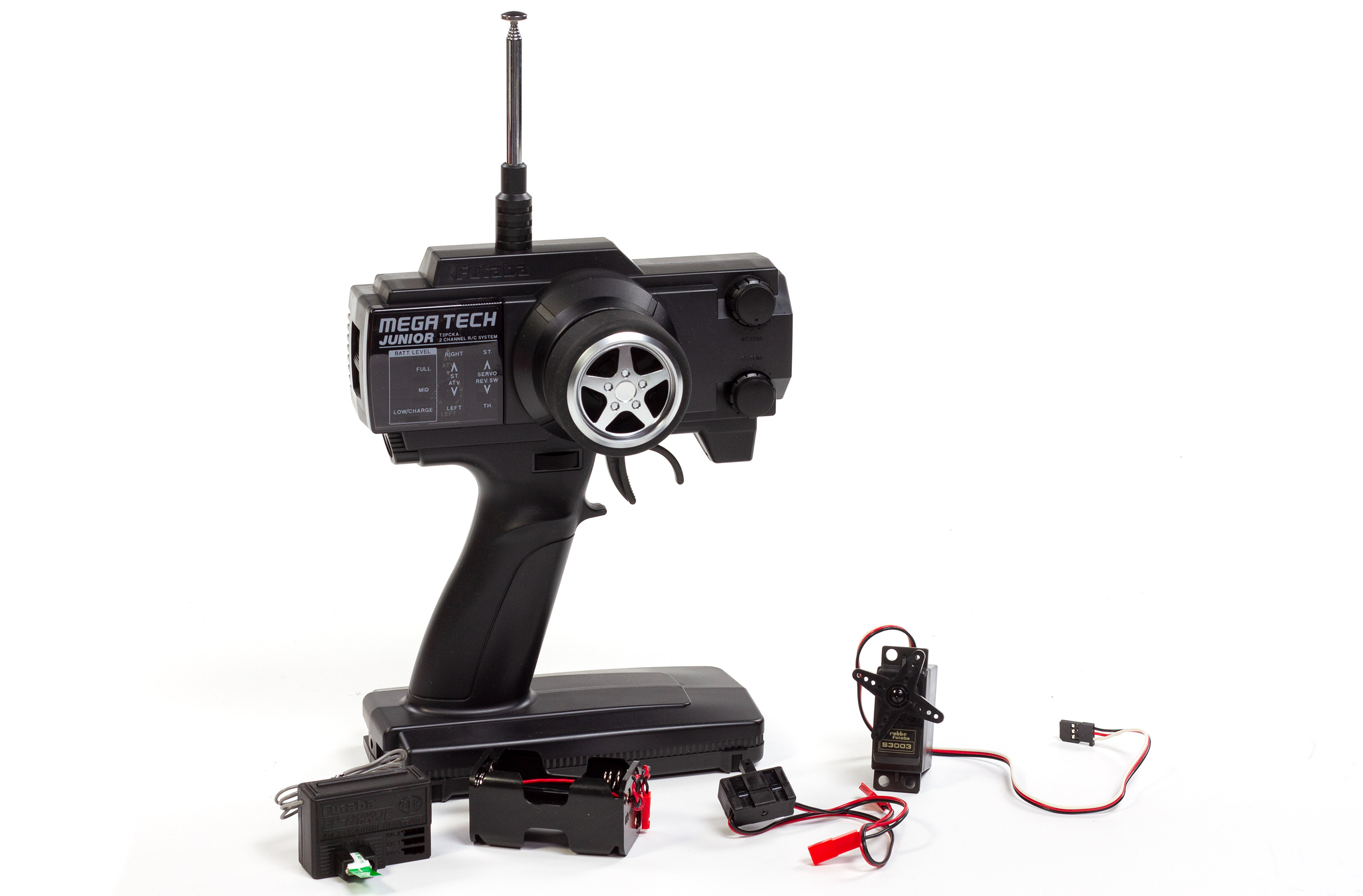 2PCKA-AM40 Futaba Megatech Fernsteuerung mit Servo 2PCKA-AM40 Futaba Megatech Fernsteuerung mit Servo