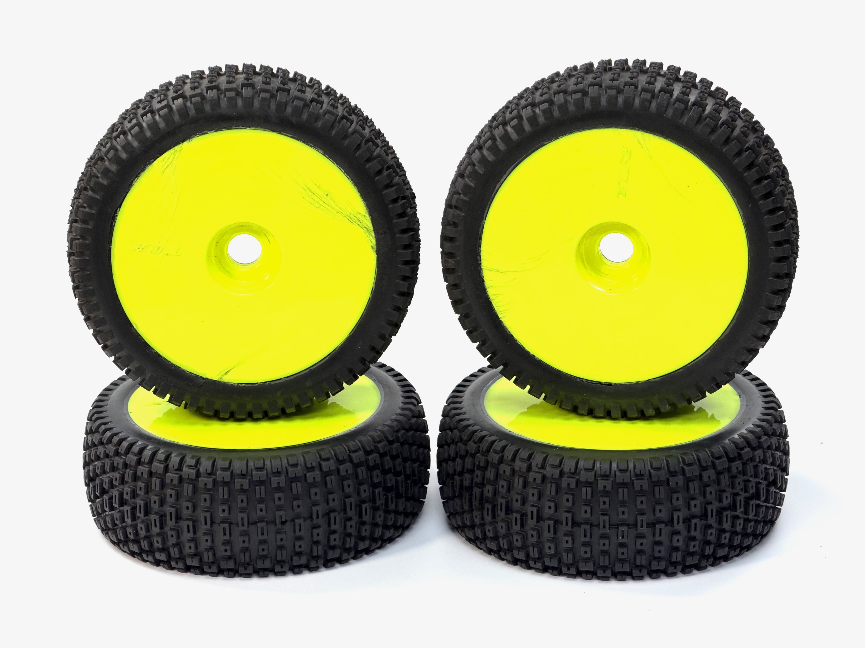 TLR45004 Original Losi TLR Race Tires Glued, 2 pairs, used