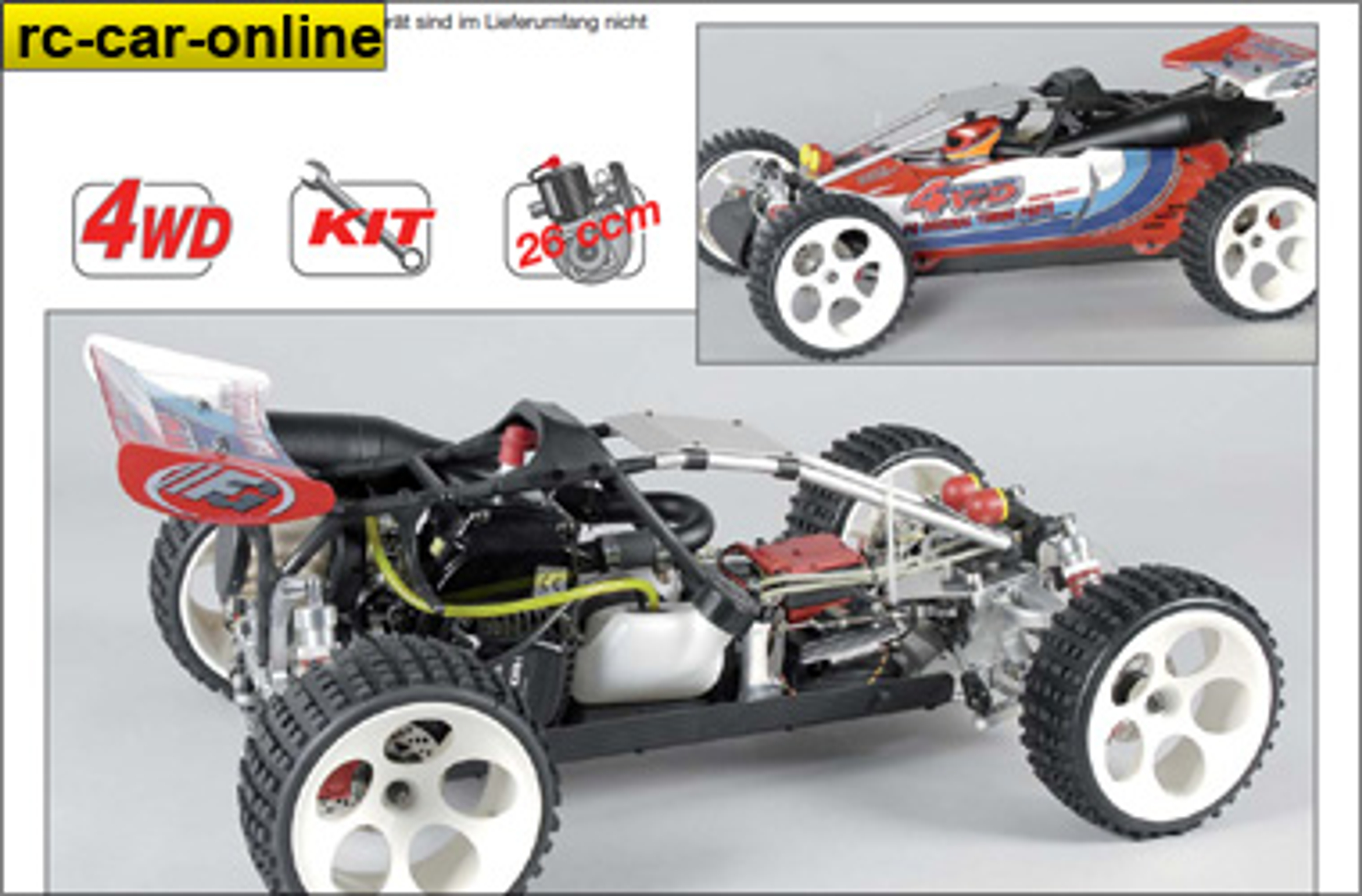 y0962/02 FG Anleitungsset Off-Road Buggy 4WD Competition Deutsch/Englisch, Set y0962/02 FG Anleitungsset Off-Road Buggy 4WD Competition Deutsch/Englisch, Set