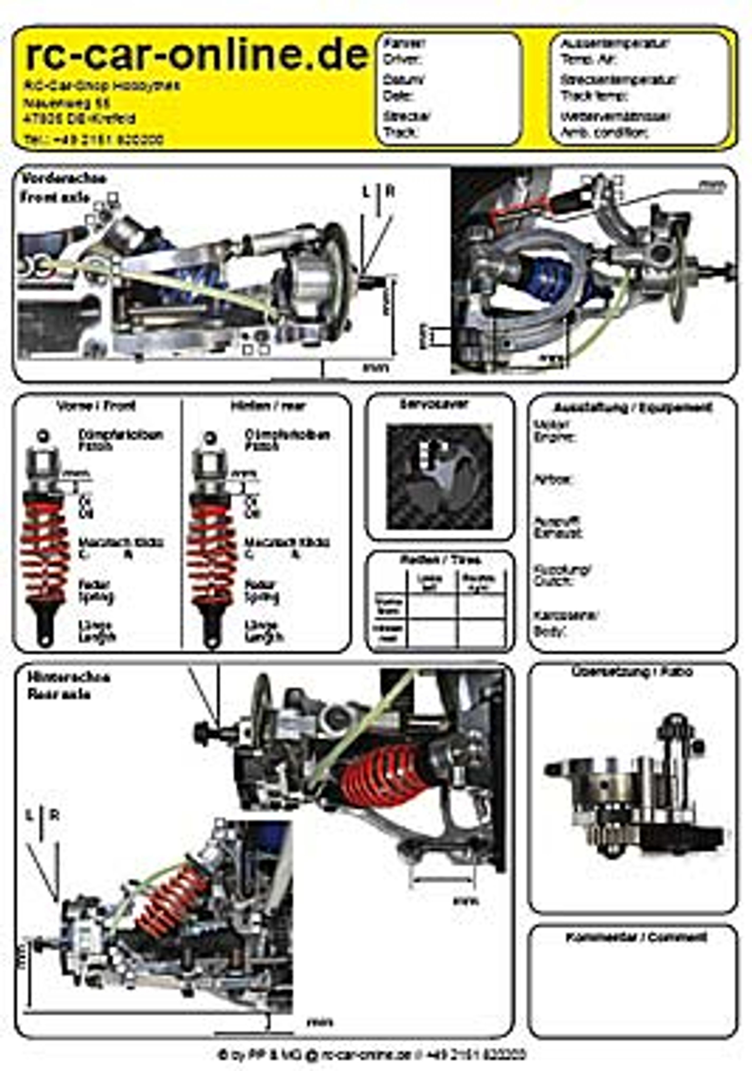 Setup-Sheet, y1219, 1 St. Setup-Sheet, y1219, 1 St.