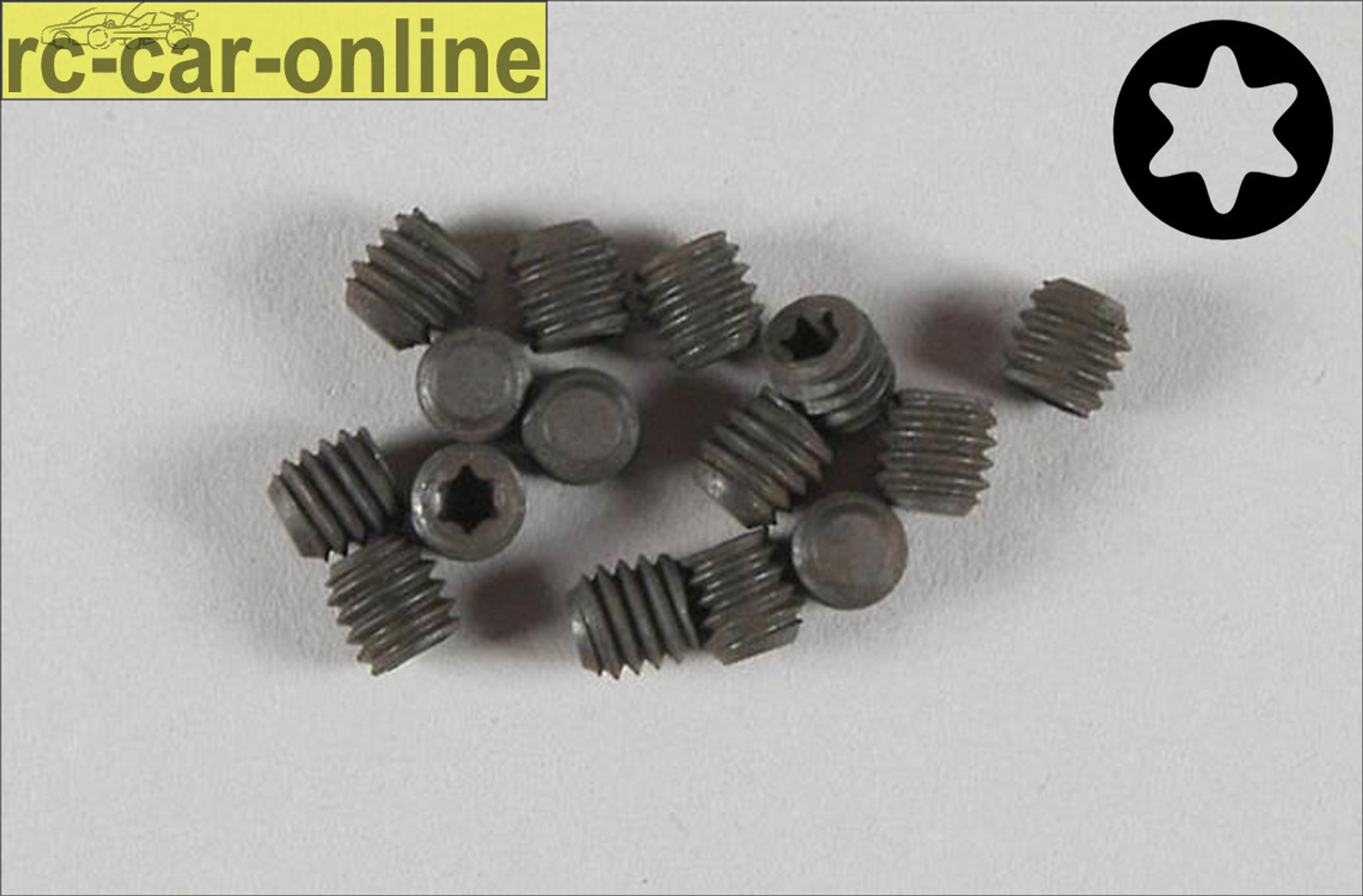 6929/04 FG Gewindestift mit Torx M4x4 mm, 15 Stück 6929/04 FG Gewindestift mit Torx M4x4 mm, 15 Stück